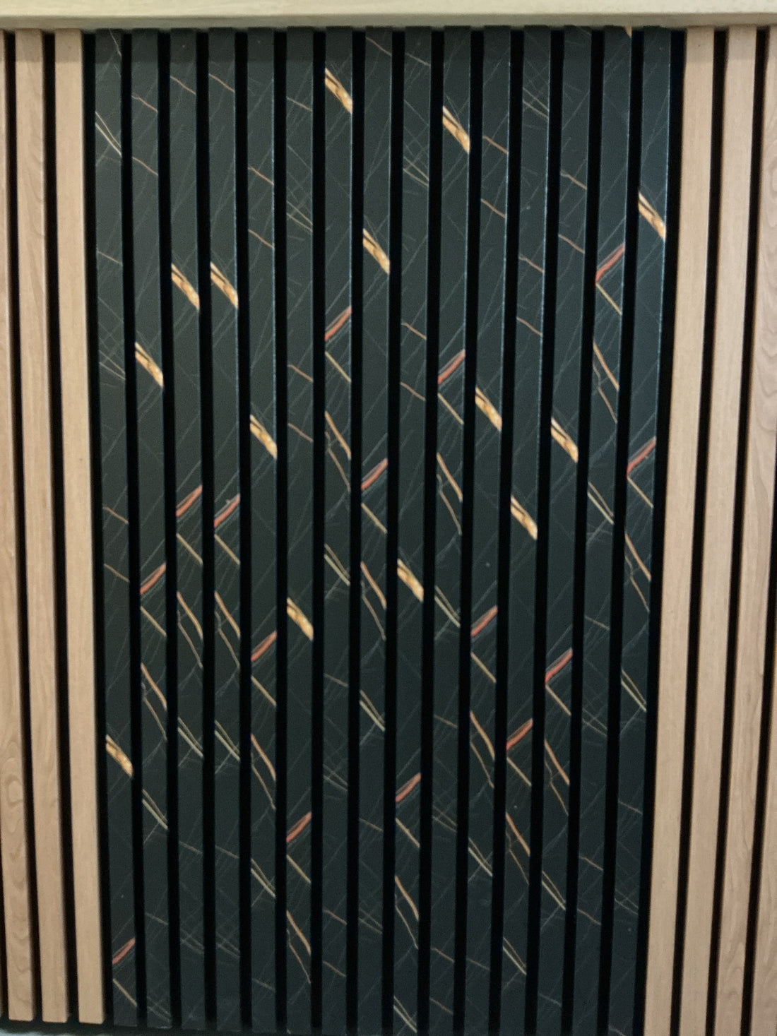 Decorative Acoustic Slat Wall Panels 8ft x 2ft Cleveland