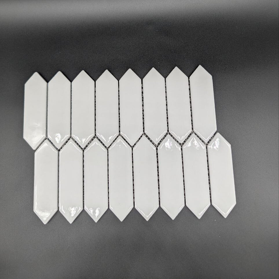 Foundations Picketfence Plaster Glossy Ceramic 10x14