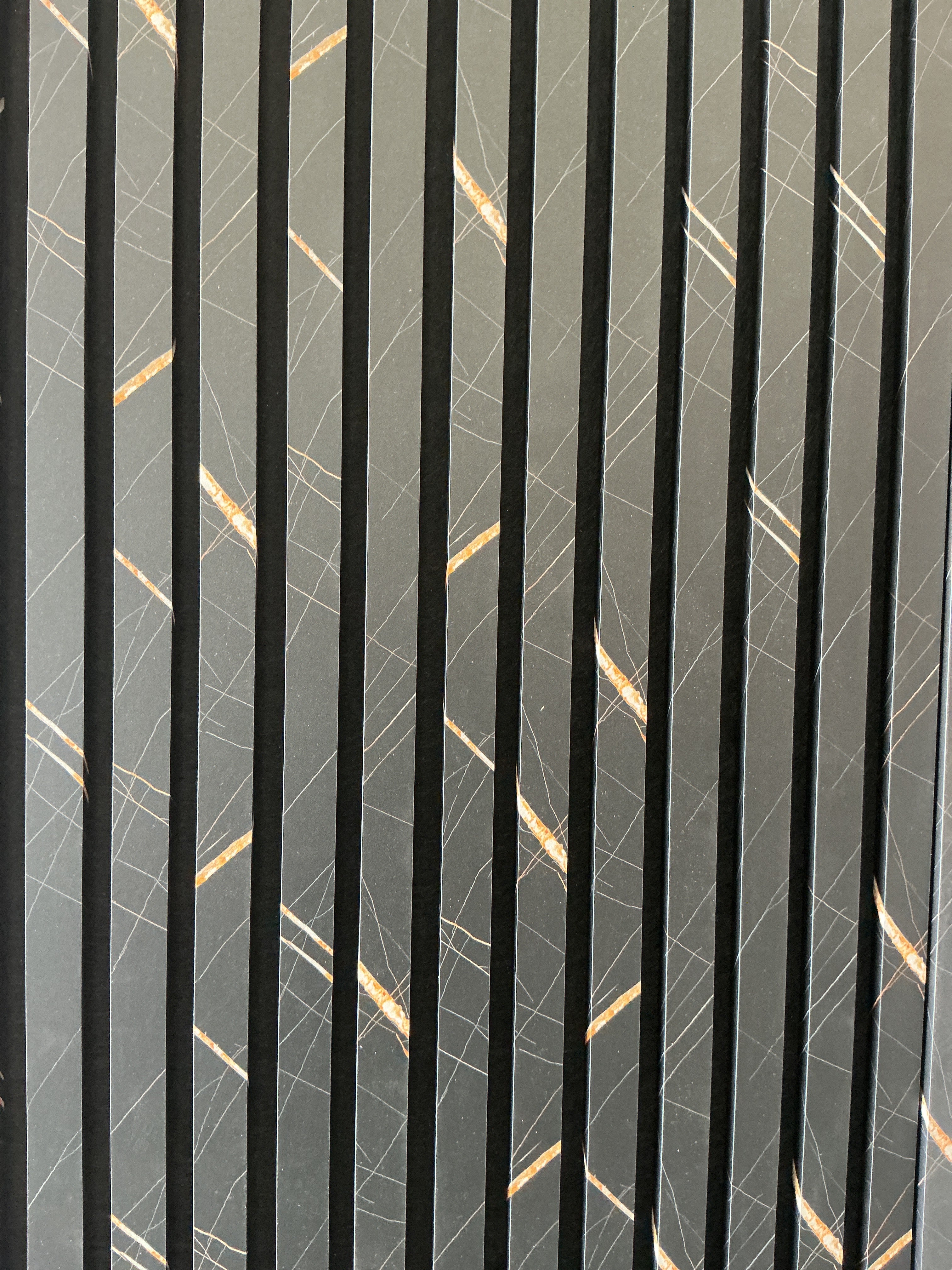 Decorative Acoustic Slat Wall Panels 8ft x 2ft Cleveland