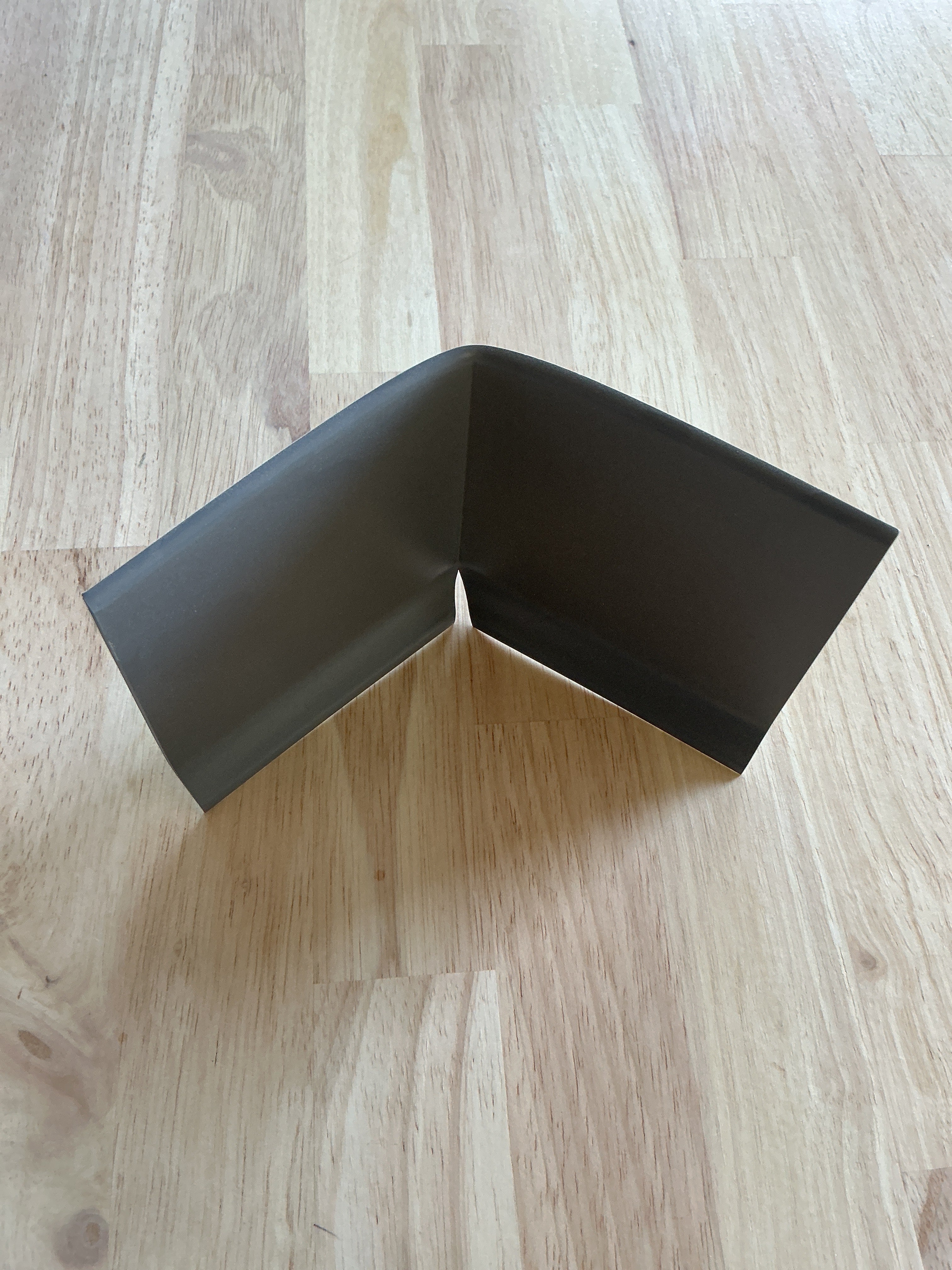 Johnsonite Traditional Vinyl #48 Grey Inner Corner - 4” x 1/8" x 8” (Pack of 25) / price per piece