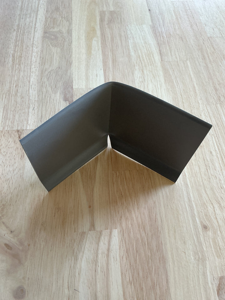 Johnsonite Traditional Vinyl #48 Grey Inner Corner - 4” x 1/8" x 8” (Pack of 25) / price per piece