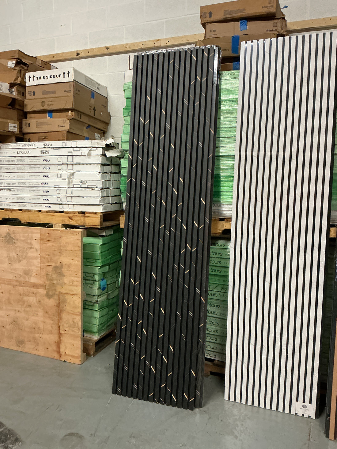 Decorative Acoustic Slat Wall Panels 8ft x 2ft Cleveland