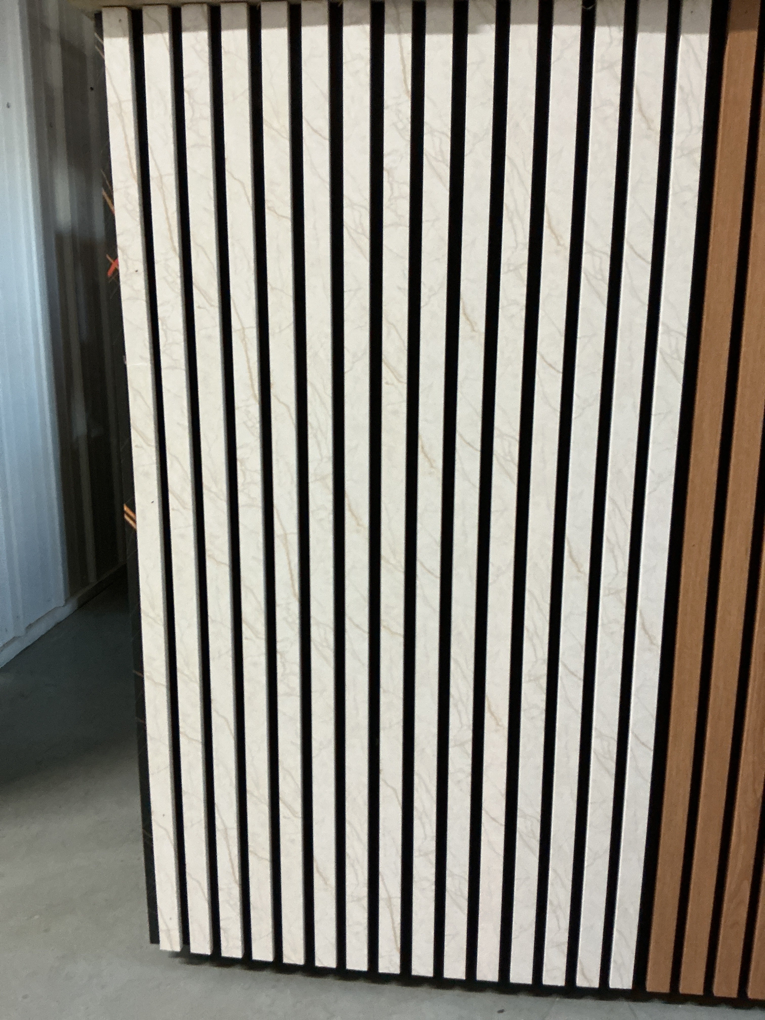 Decorative Acoustic Slat Wall Panels 8ft x 2ft Chicago