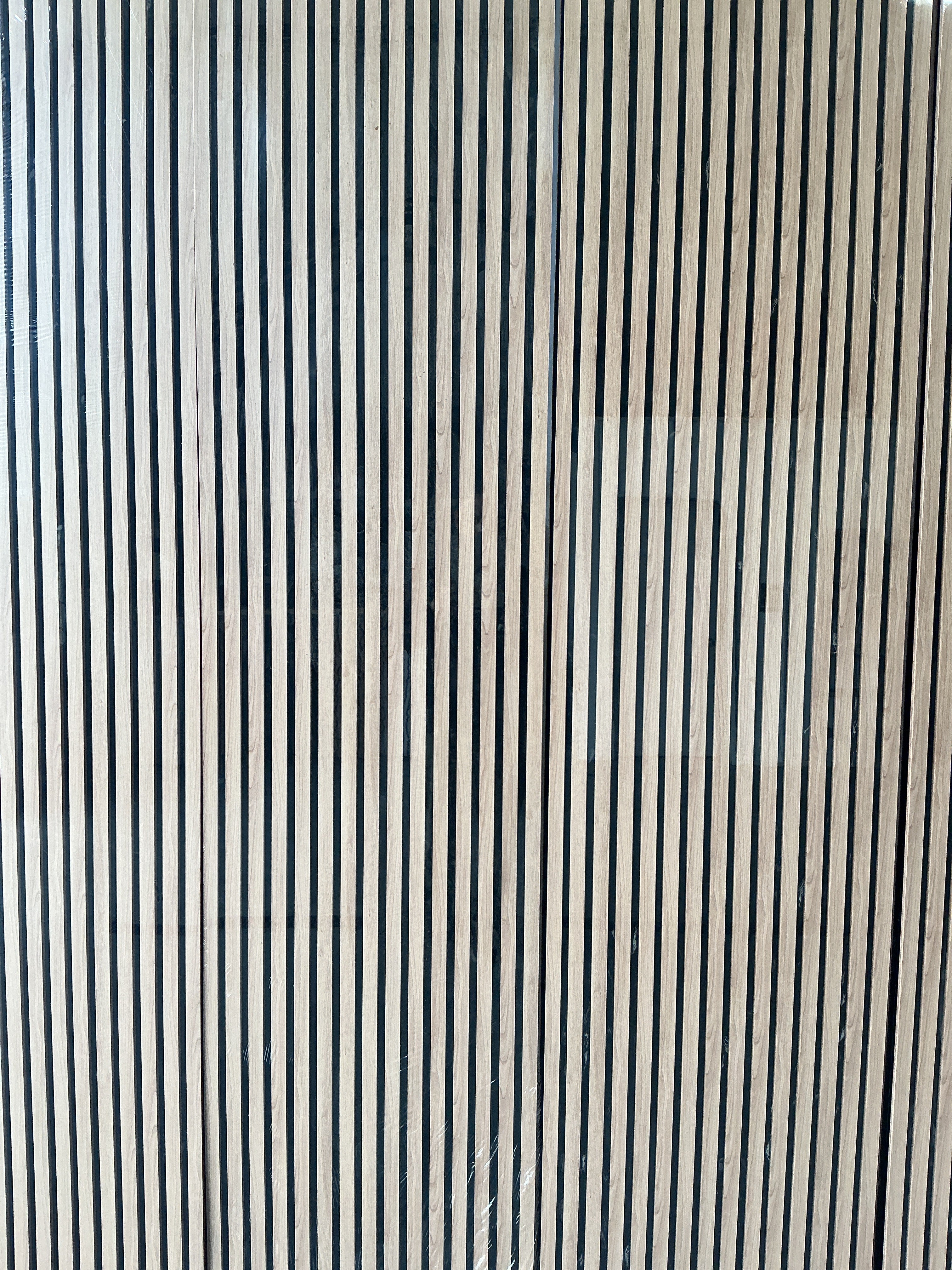 Decorative Acoustic Slat Wall Panels 8ft x 2ft Sunshinc