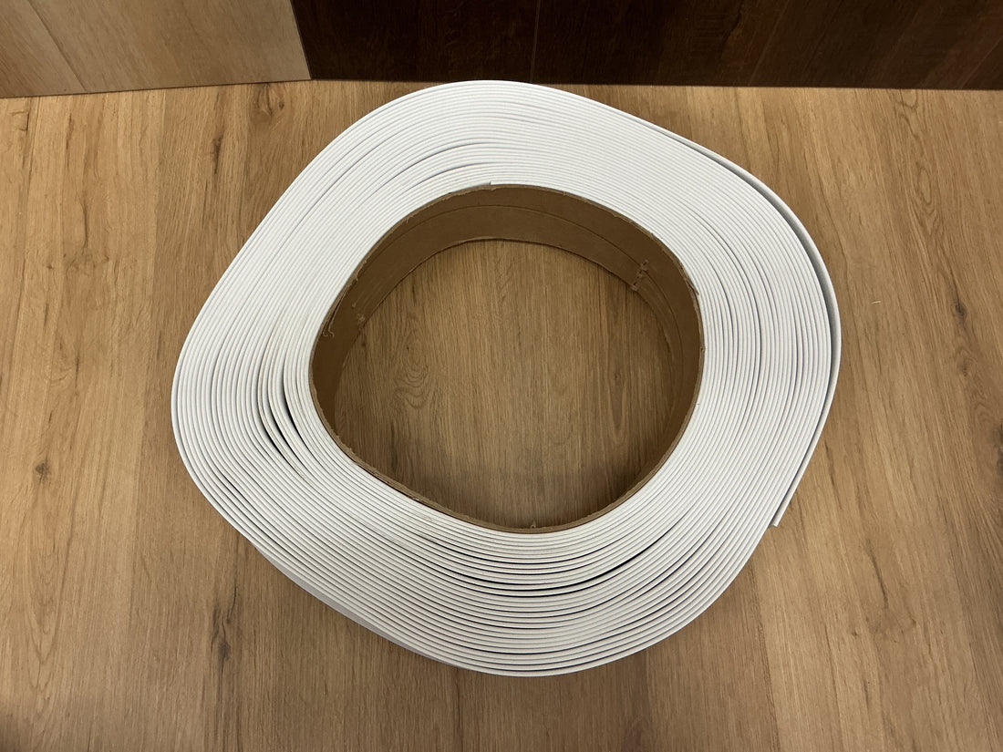 ROPPE Corporation Snow 4 in. x 120 ft. x 0.125 in. Rubber Wall Cove Base