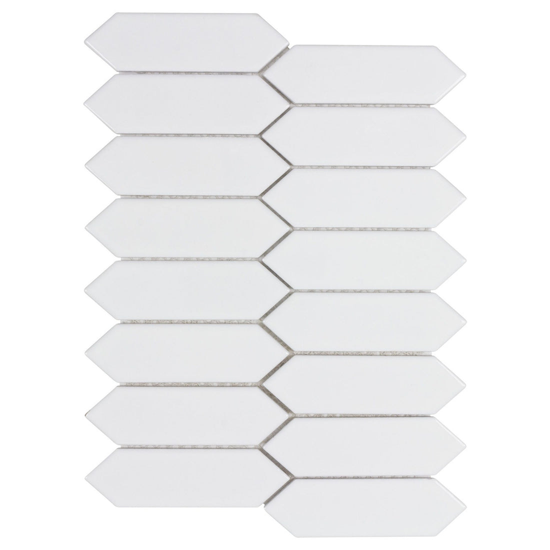 Foundations Picketfence Plaster Glossy Ceramic 10x14