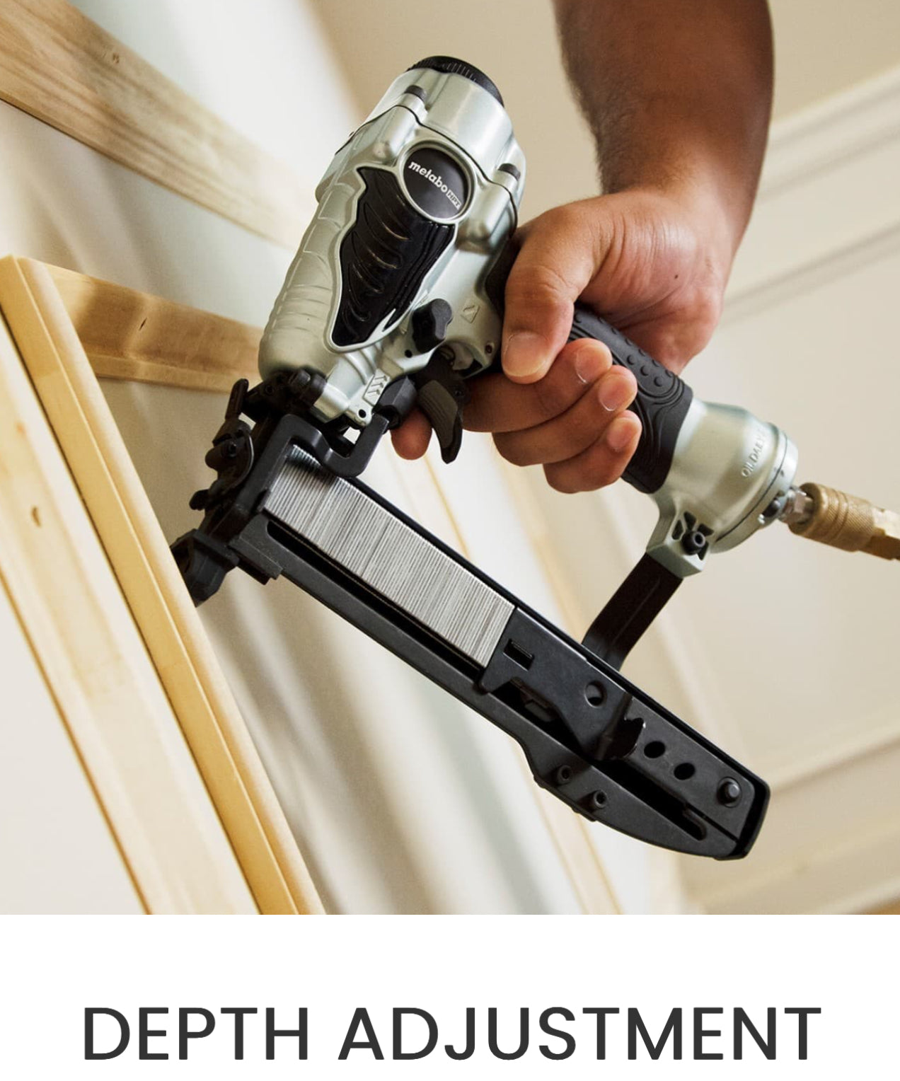 1-1/2”, 18 GAUGE NARROW STAPLER | METABO HPT N3804AB3