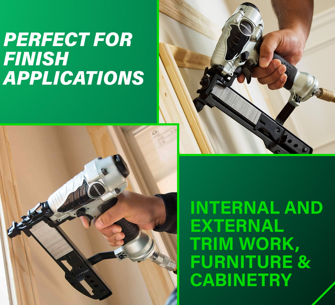 1-1/2”, 18 GAUGE NARROW STAPLER | METABO HPT N3804AB3