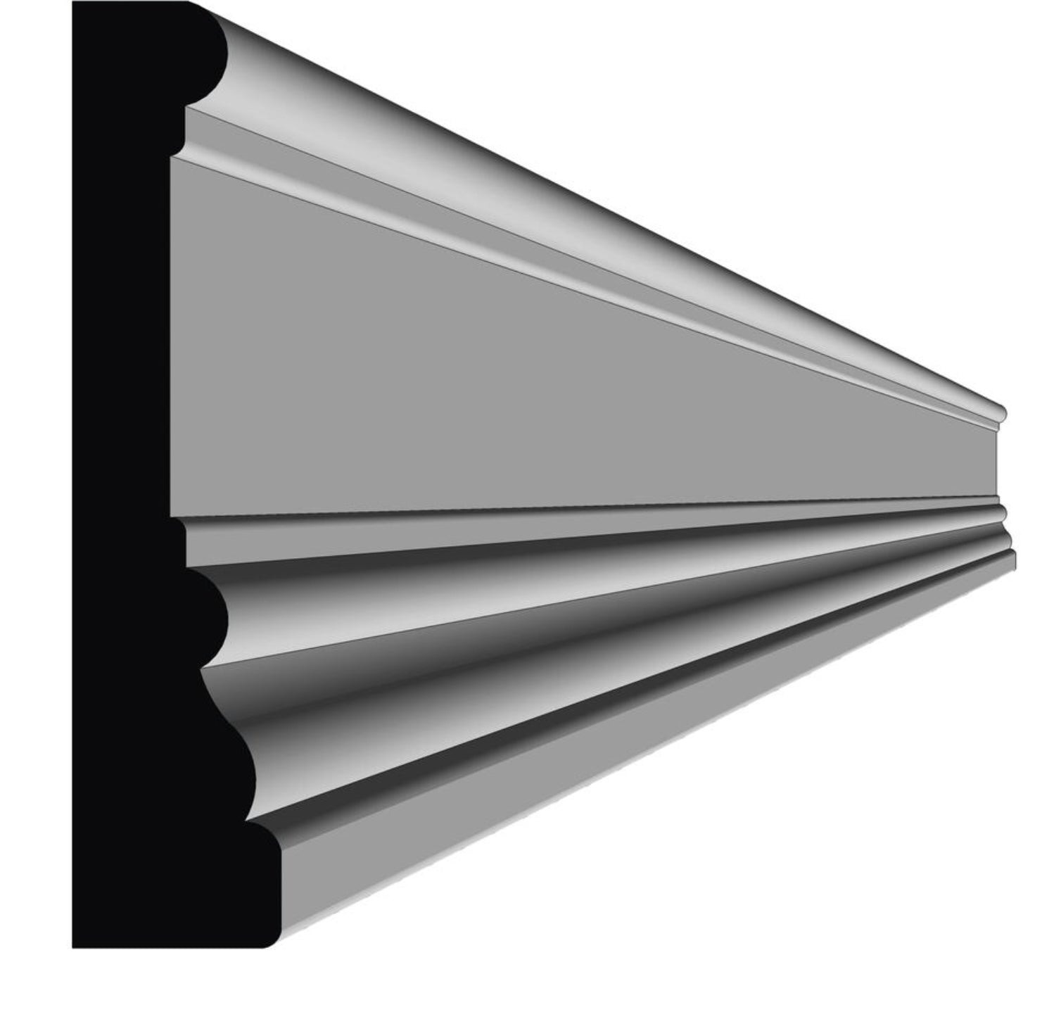 Millwork Colonial 3/4 x 3-1/2  Primed Poplar Casing