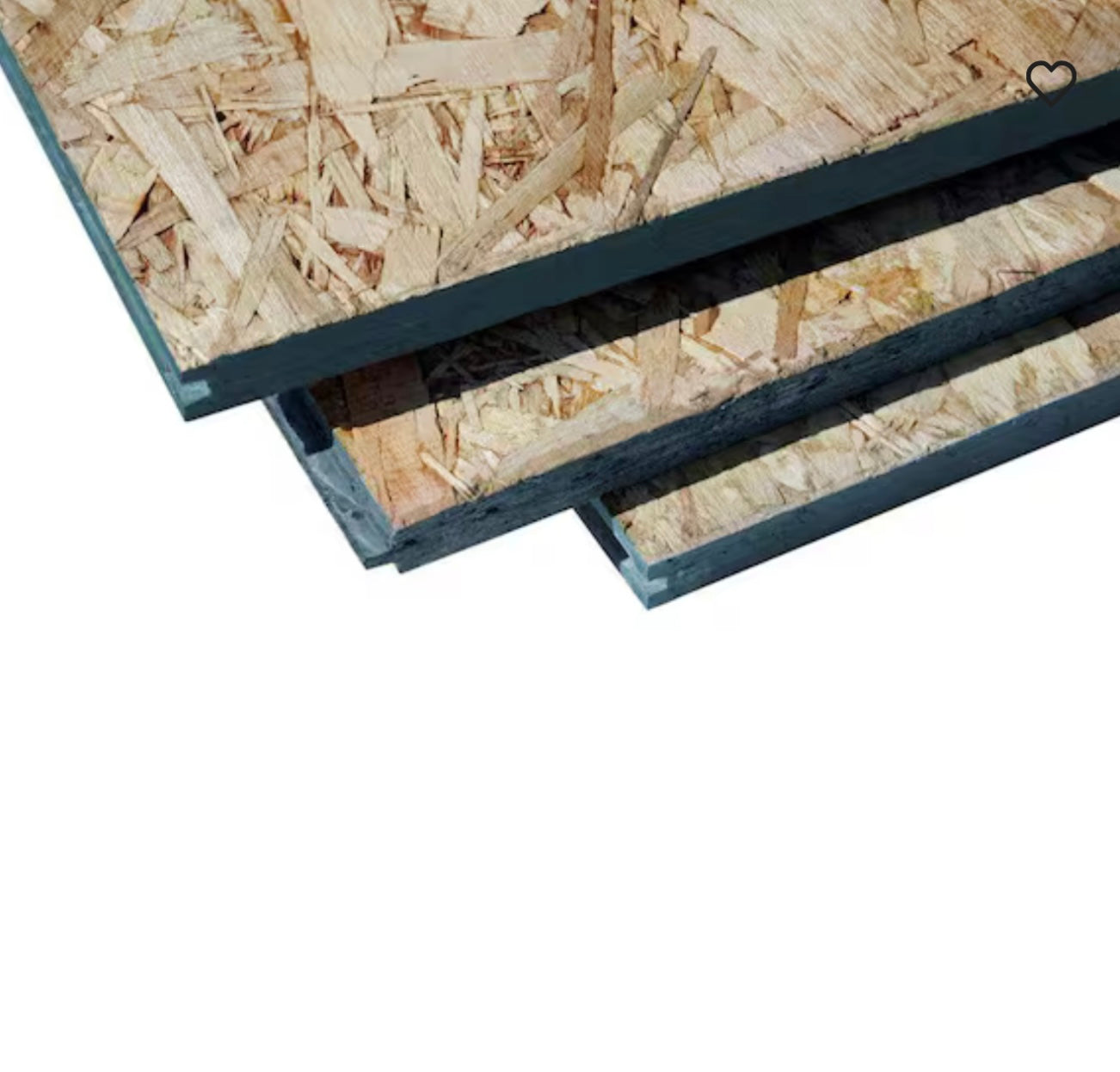 19/32 in. T&G Premium OSB Subfloor (Building grade: 23/32 in. x 4 ft. x 8 ft.;
Actual: 0.703 in. x 47.875 in. x 95.875 in.)
★★