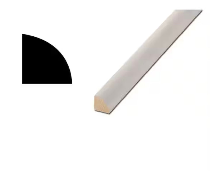 Primed Finger Jointed Quarter Round Moulding 11/16 in. x 11/16 in.