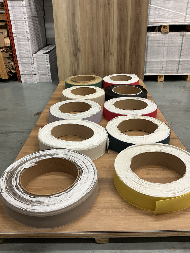 Johnsonite Rubber Perceptions Recess Toeless Wallbase 4-1/4" x 120’ x 3/8” MIXED COLORS