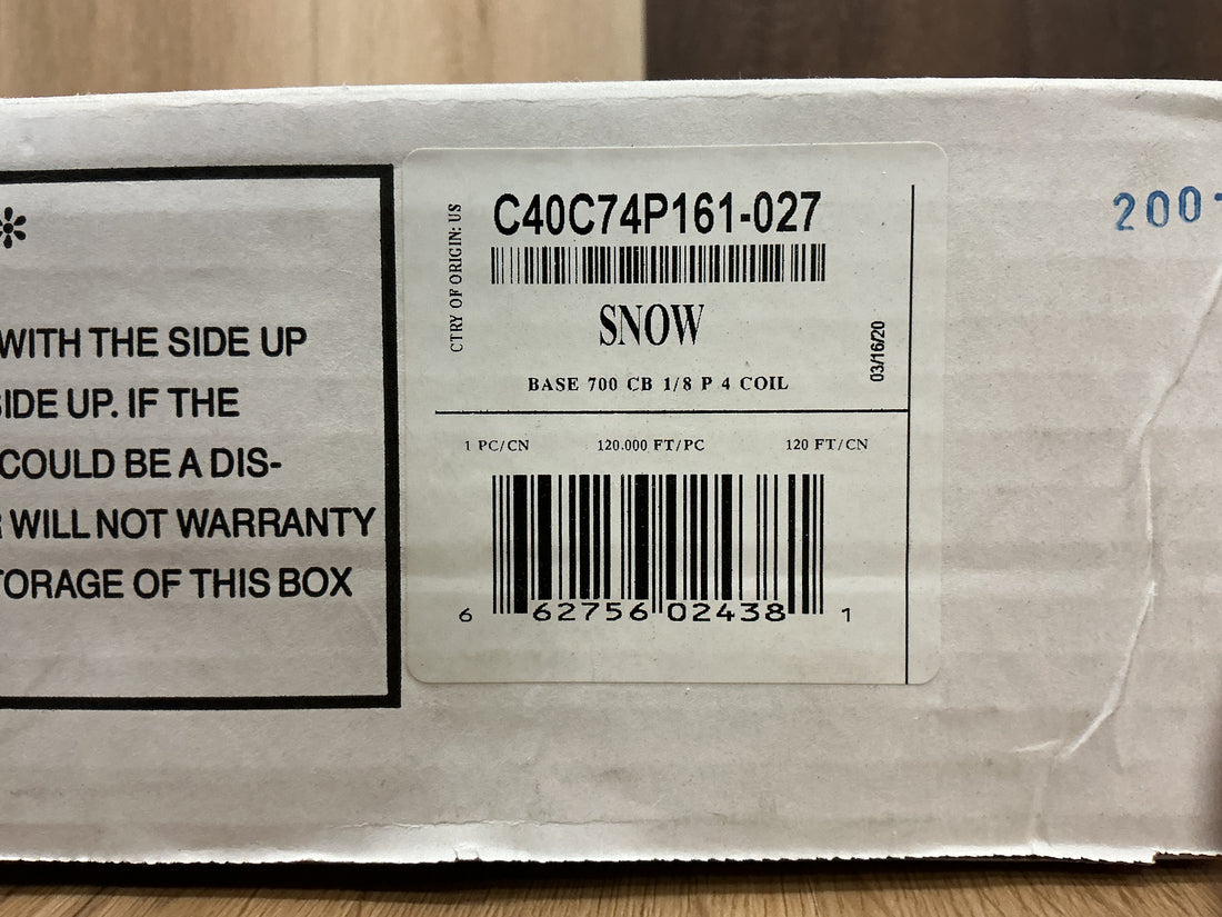 ROPPE Corporation Snow 4 in. x 120 ft. x 0.125 in. Rubber Wall Cove Base