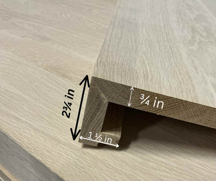 Flooring & Molding Tread & Squared Nosing