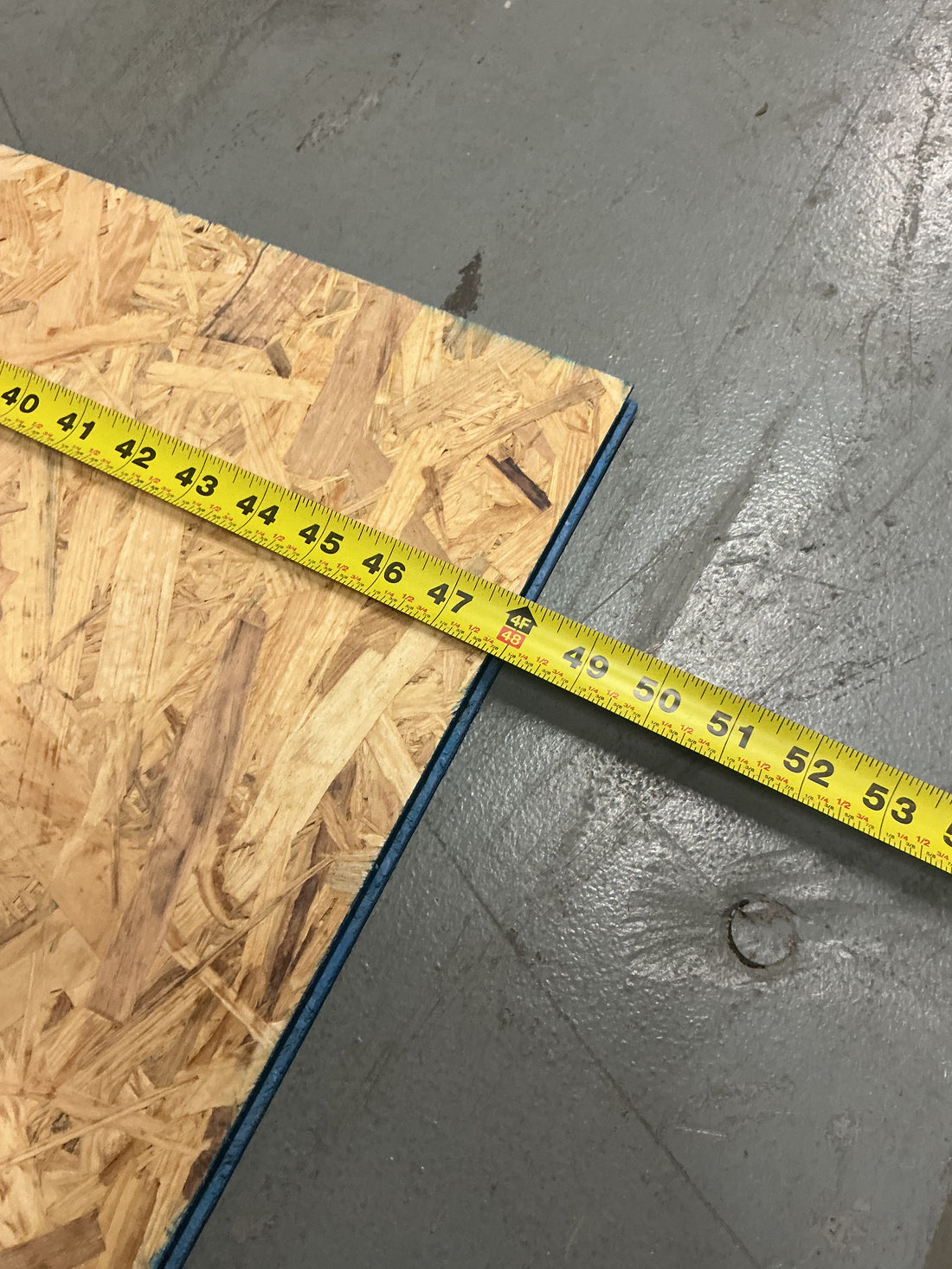 19/32 in. T&G Premium OSB Subfloor (Building grade: 23/32 in. x 4 ft. x 8 ft.;
Actual: 0.703 in. x 47.875 in. x 95.875 in.)
★★