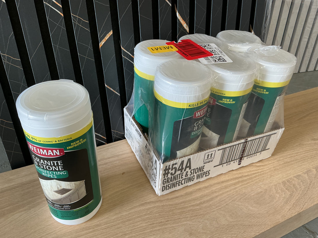 WEIMAN Granite & Stone Disinfecting Wipes
