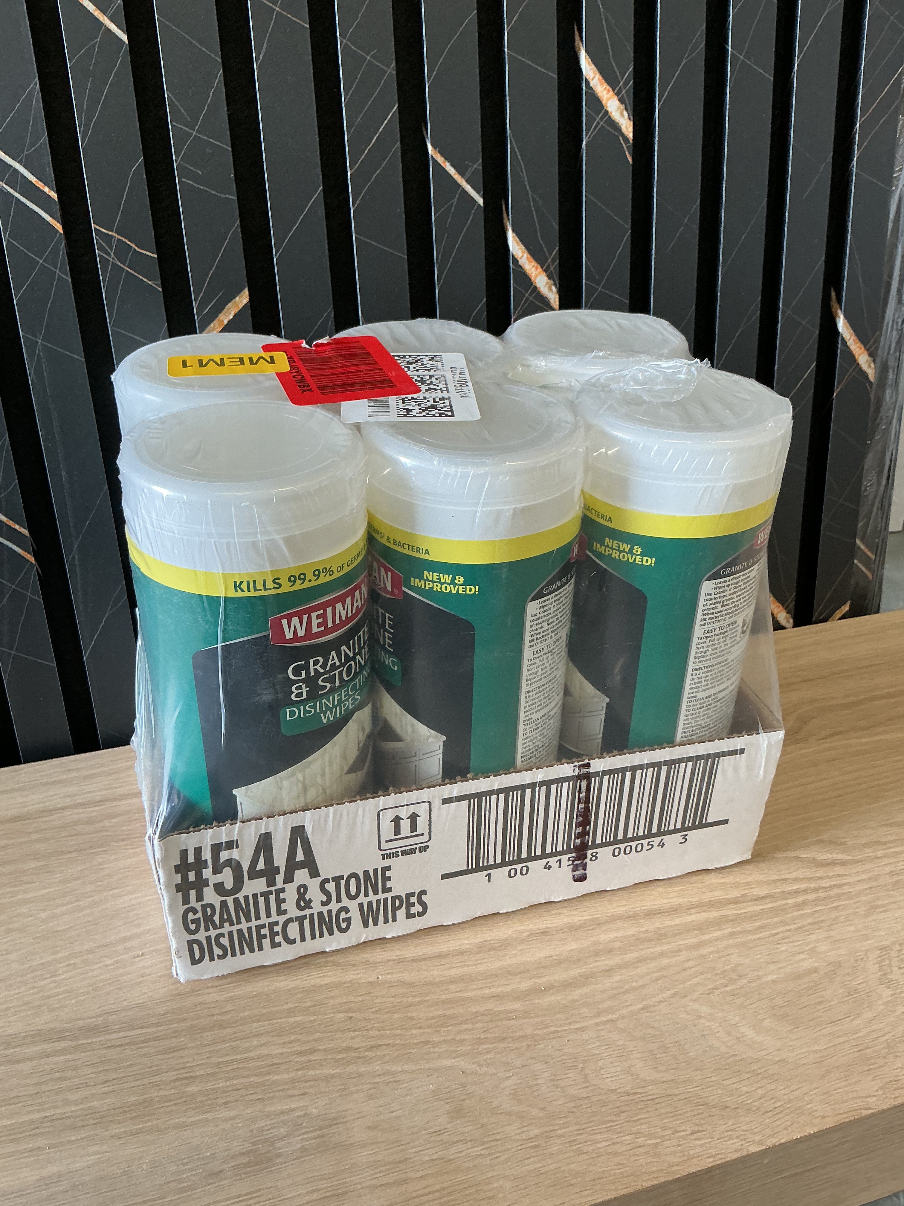 WEIMAN Granite & Stone Disinfecting Wipes