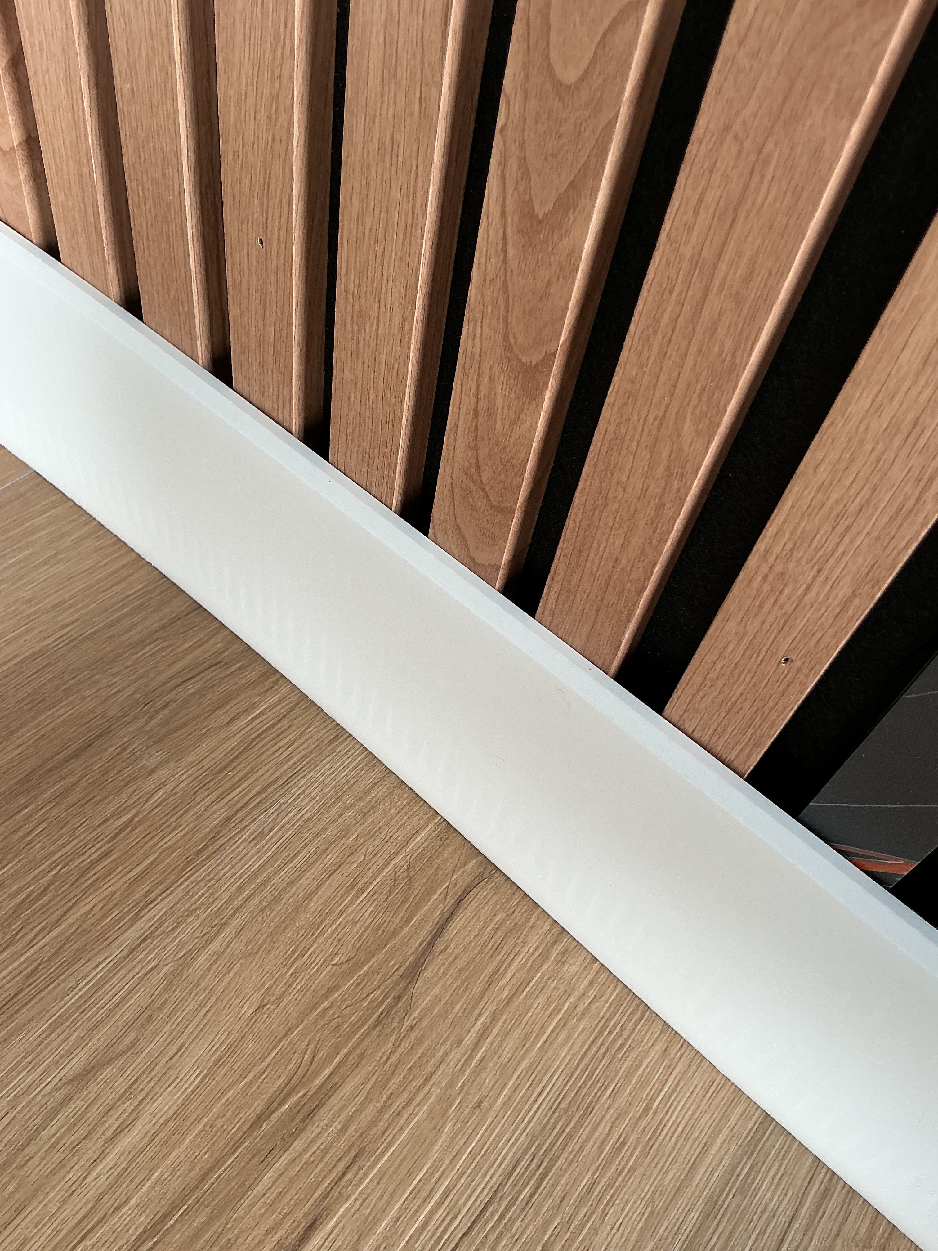 Tarkett / Johnsonite Millwork Mandalay 4-1/2" 08 Icicle 4.5" x 8' by 3/8" (40 LF/box)