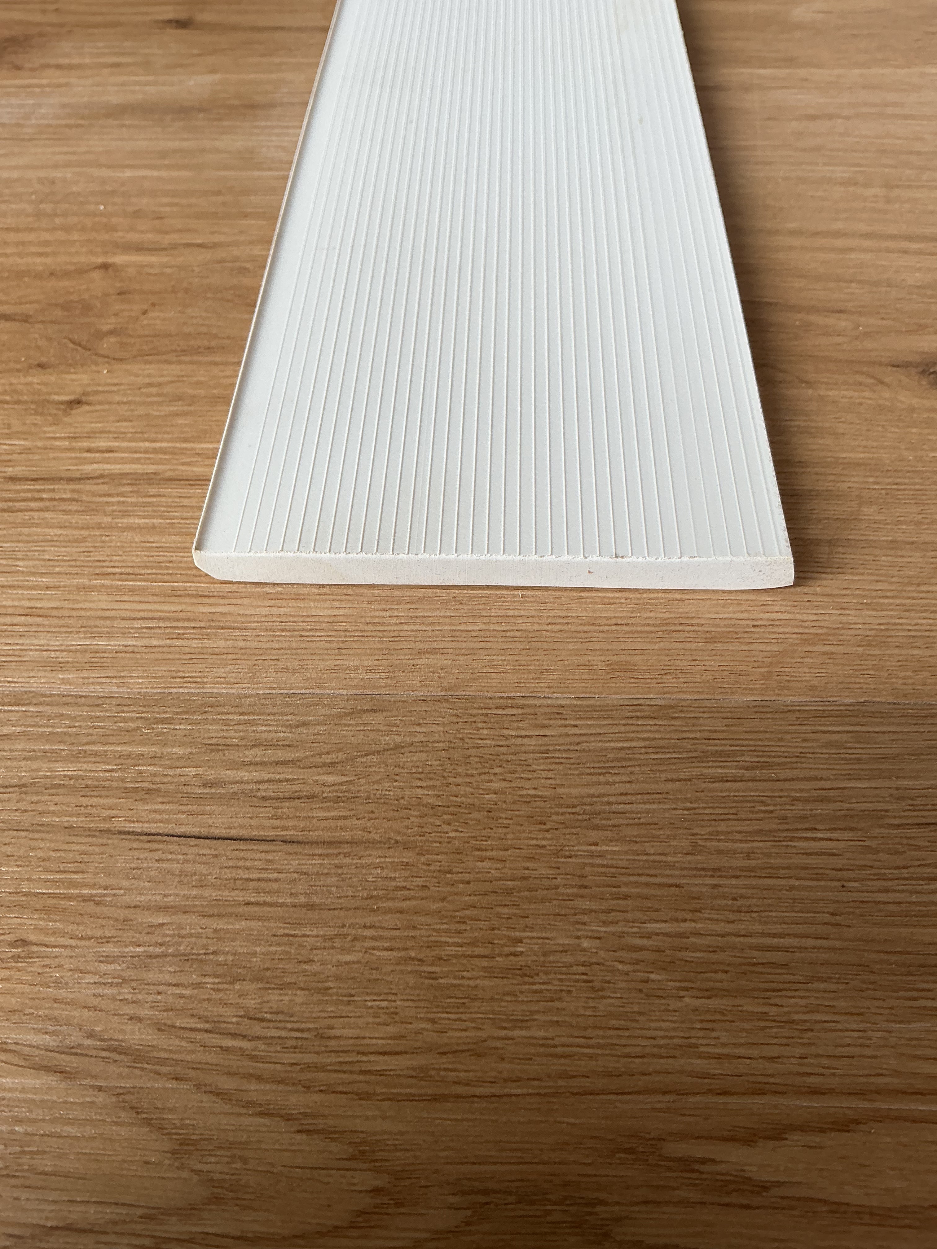 Tarkett / Johnsonite Millwork Mandalay 4-1/2" 08 Icicle 4.5" x 8' by 3/8" (40 LF/box)