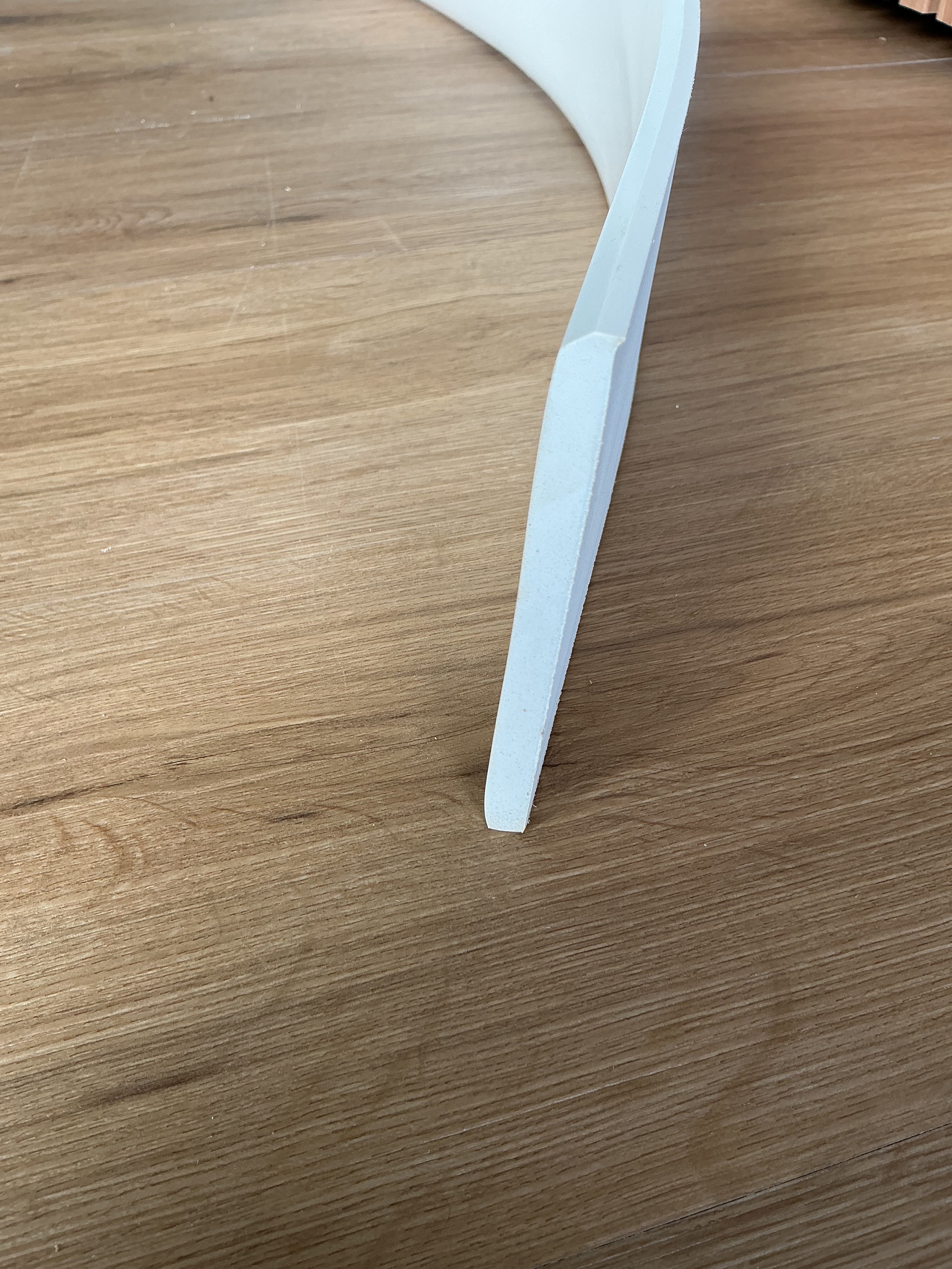 Tarkett / Johnsonite Millwork Mandalay 4-1/2" 08 Icicle 4.5" x 8' by 3/8" (40 LF/box)