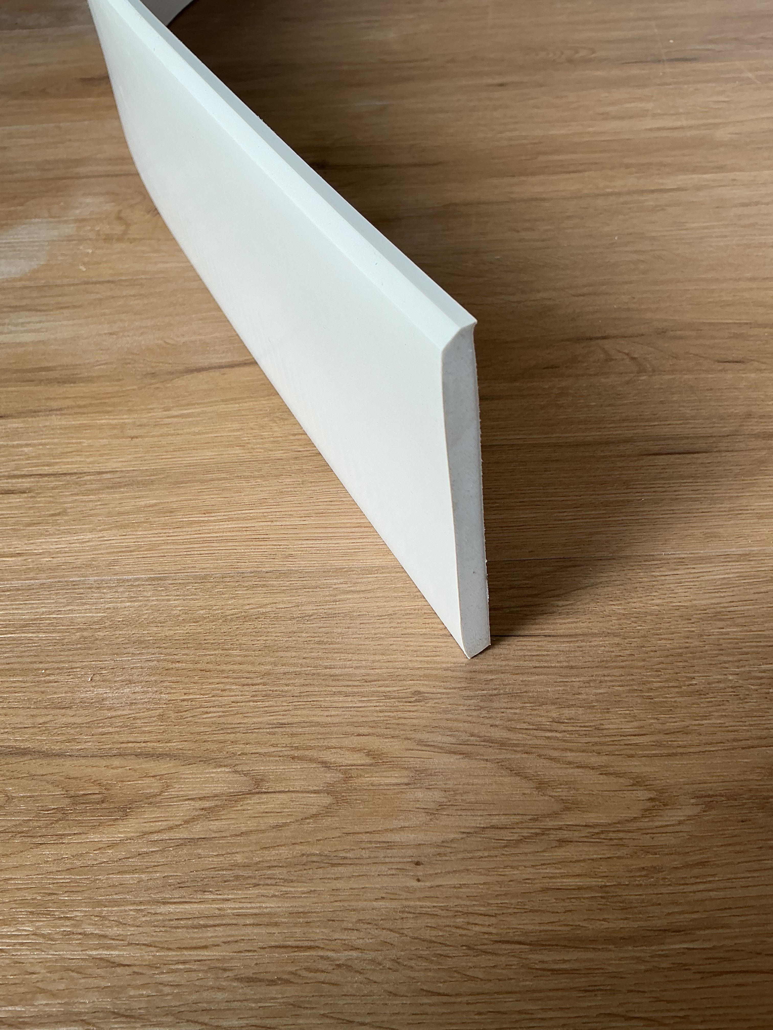 Tarkett / Johnsonite Millwork Mandalay 4-1/2" 08 Icicle 4.5" x 8' by 3/8" (40 LF/box)