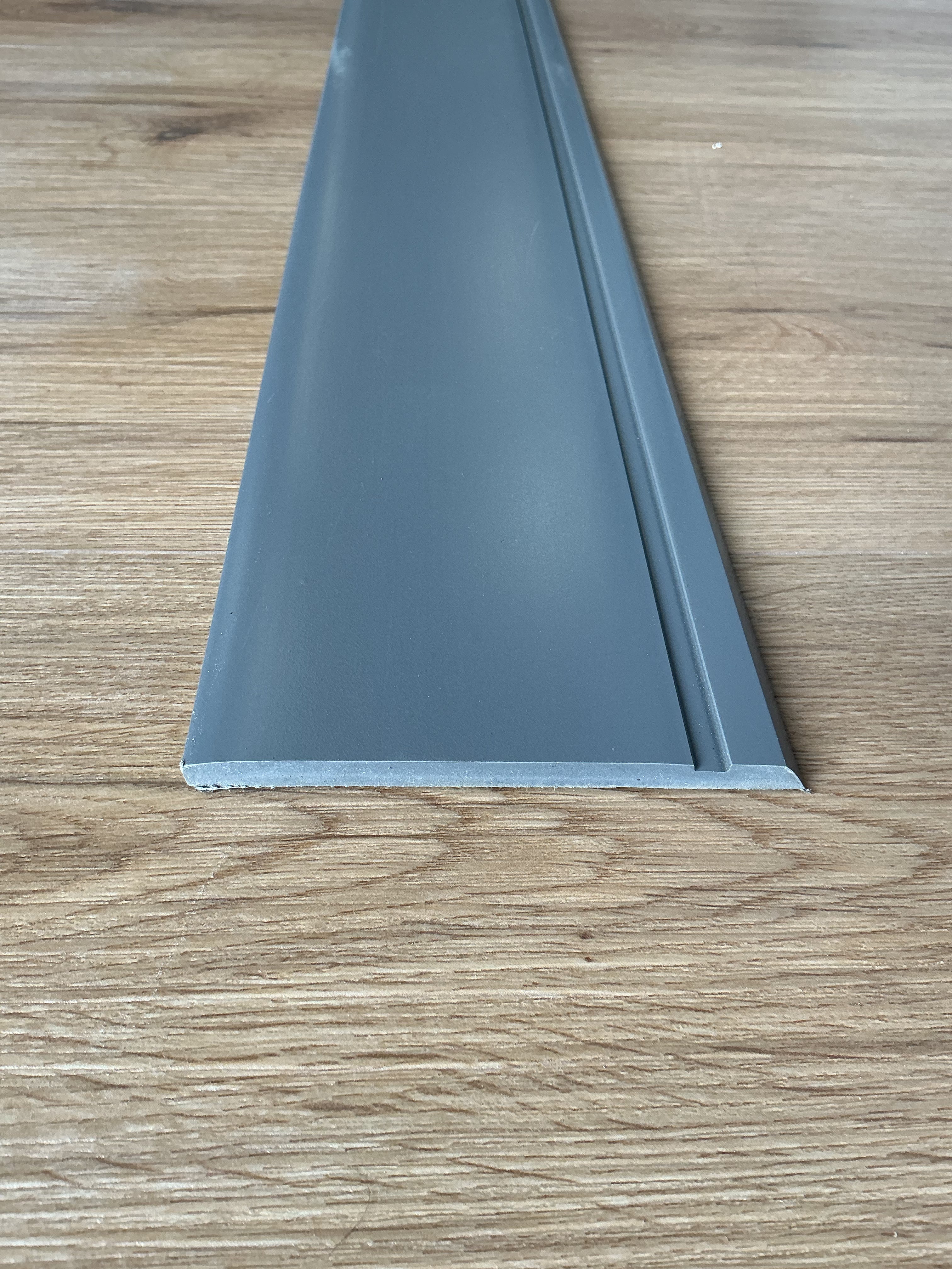 Tarkett / Johnsonite Millwork Reveal 4-1/4" 48 Grey 4.25" x 8' by 1/4" (64 LF/box)