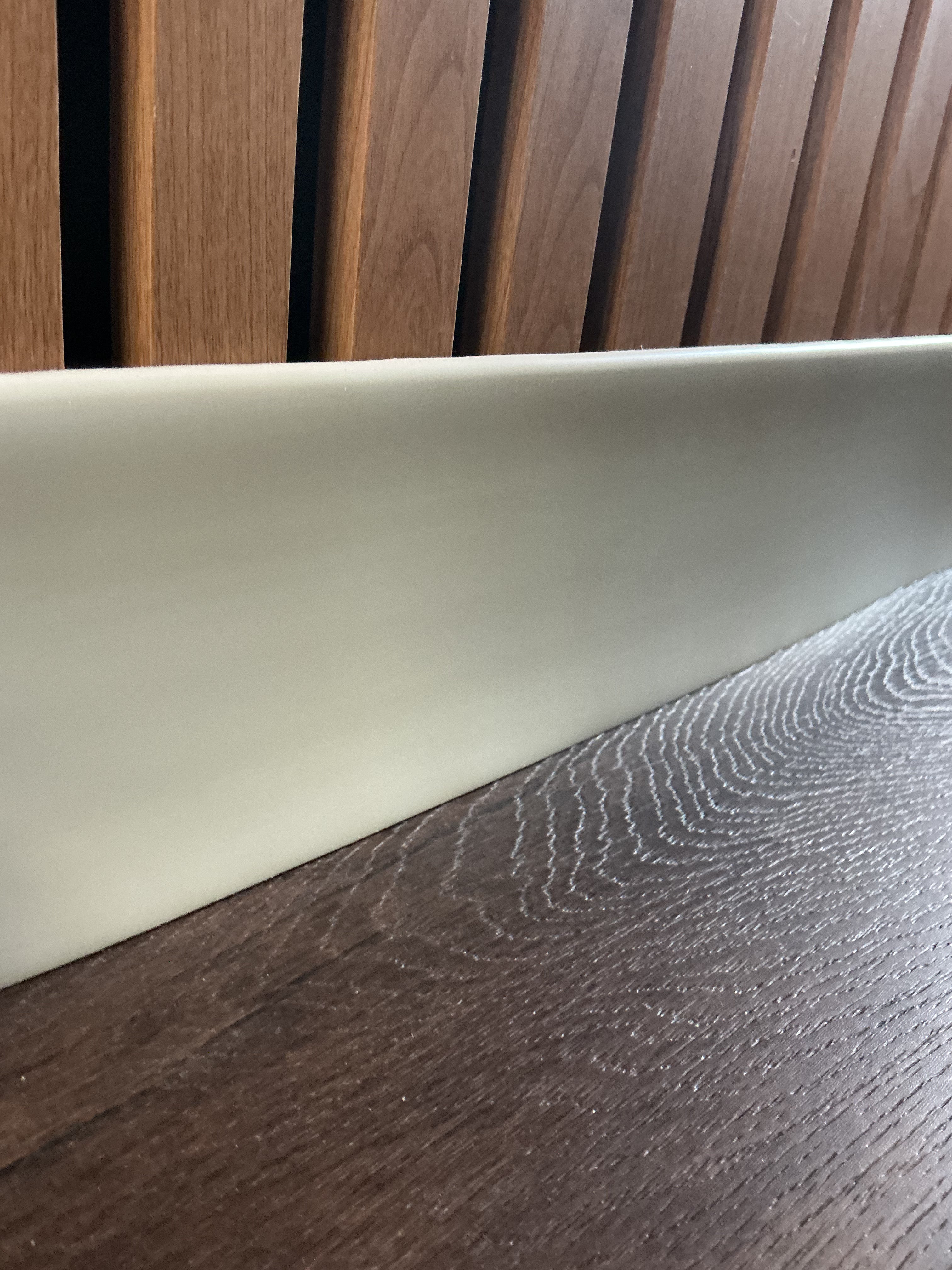 Johnsonite Rubber Wall Base Duracove Thermoplastic Rubber 1/8" (Type TP) TOELESS Duracove #50 WHITE- 1/8" (3 mm) x 4" x 120'