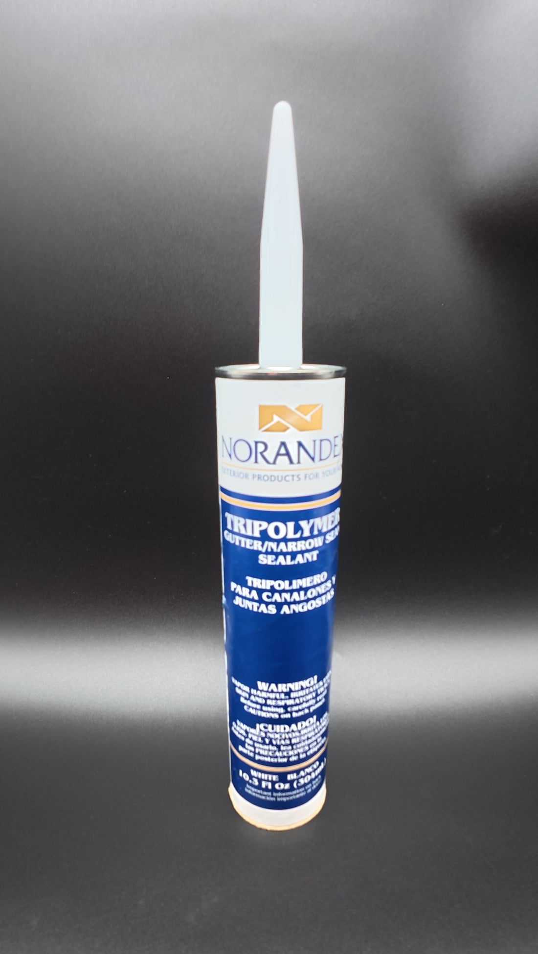Norandex Tripolymer Gutter/Narrow Seam Sealant WHITE/BLANCO