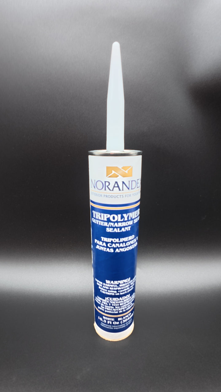 Norandex Tripolymer Gutter/Narrow Seam Sealant WHITE/BLANCO