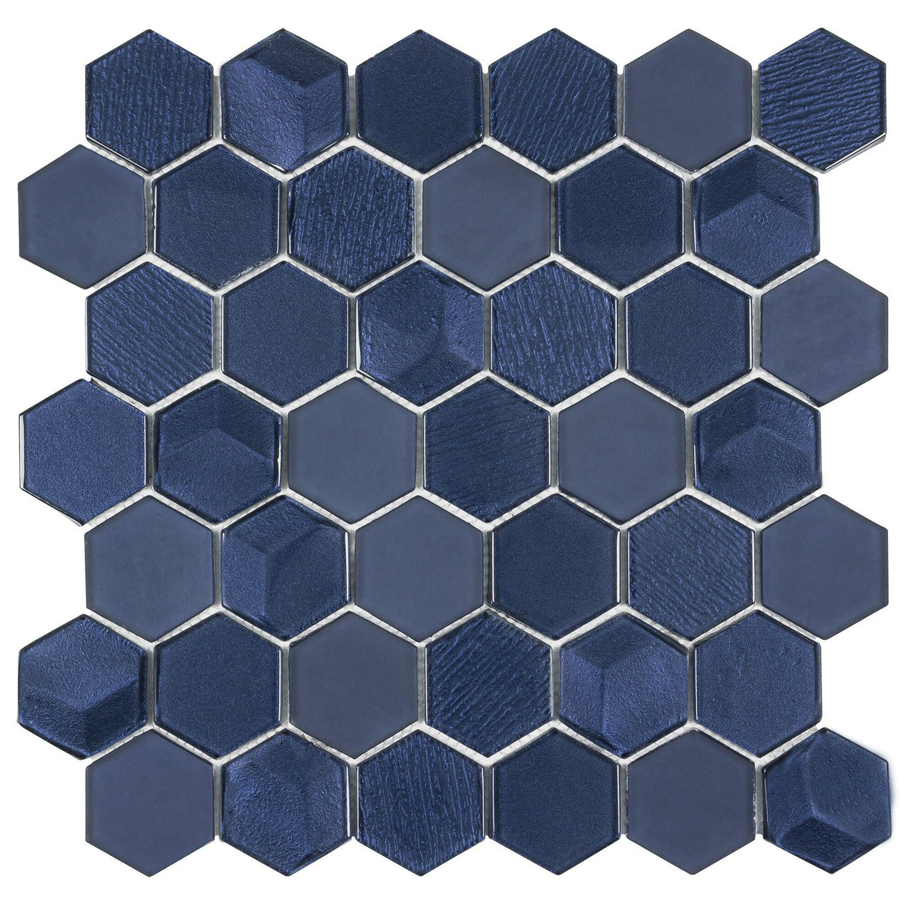 Monet Magic Marina Mosaic 2" Hex
