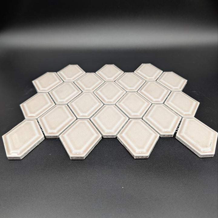 Foundations Structure Pewter Glossy Ceramic 11x13