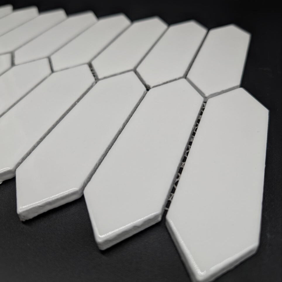 Foundations Picketfence Plaster Glossy Ceramic 10x14