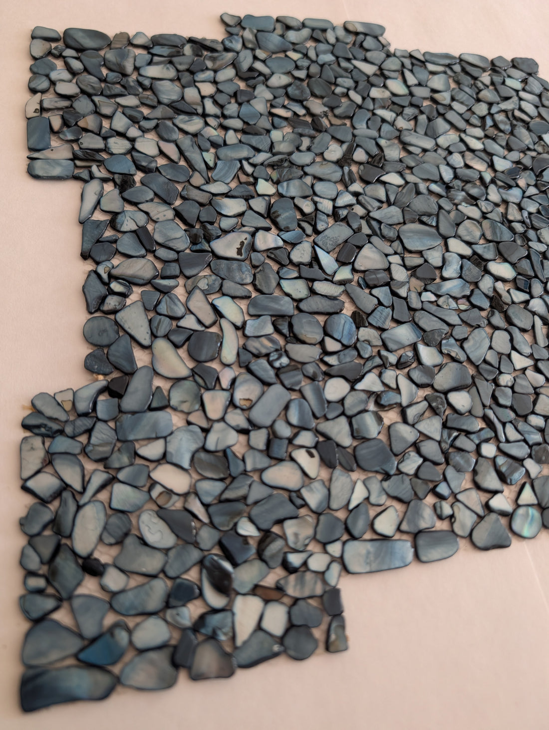 Celestial Pearl Slivers Pebble Mosaic