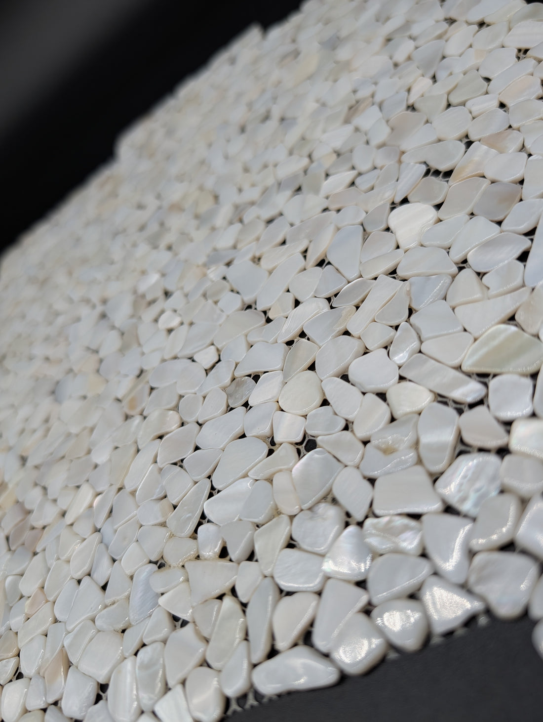 Pearl Slivers Pebble Mosaic
