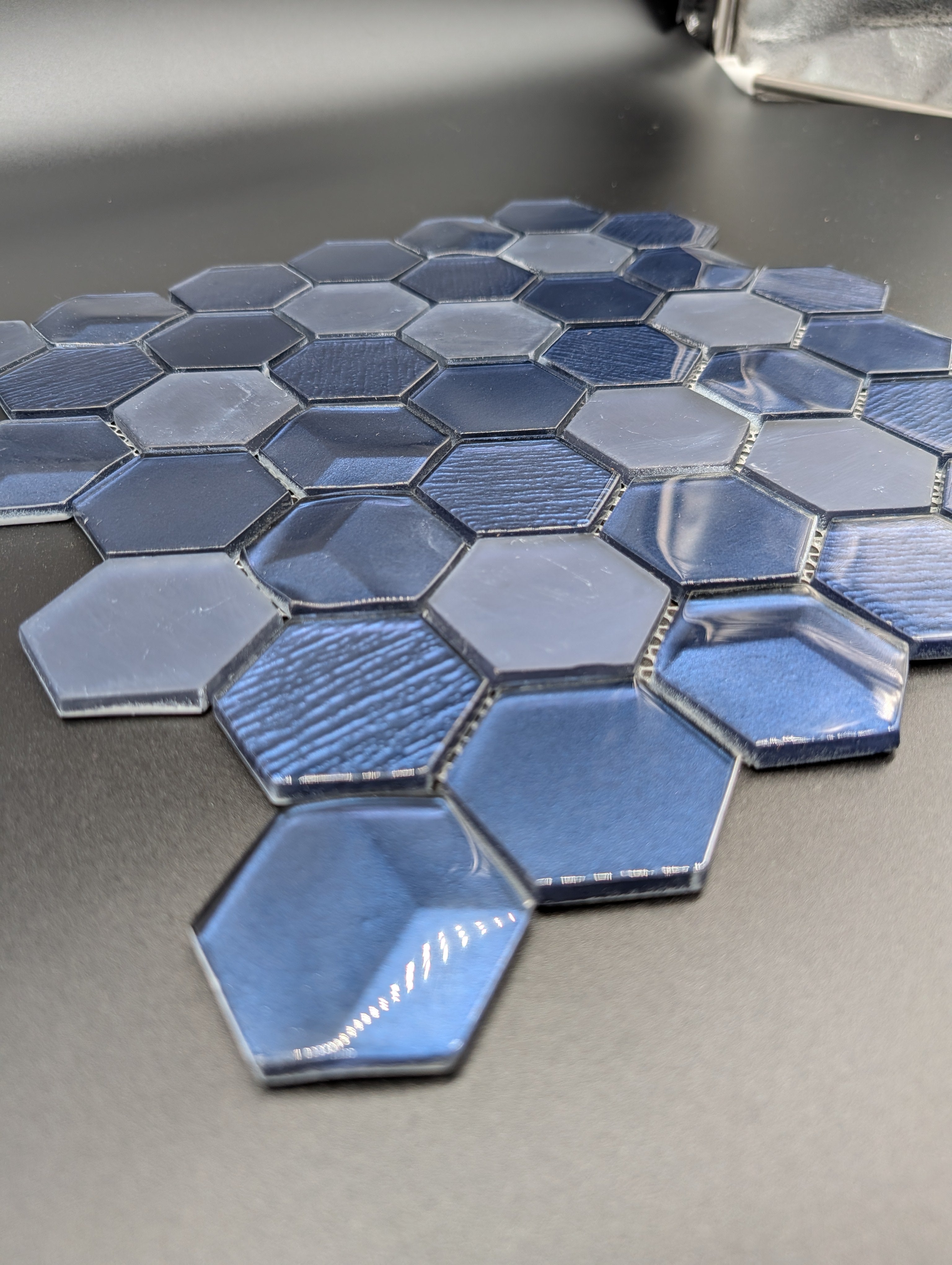 Monet Magic Marina Mosaic 2" Hex
