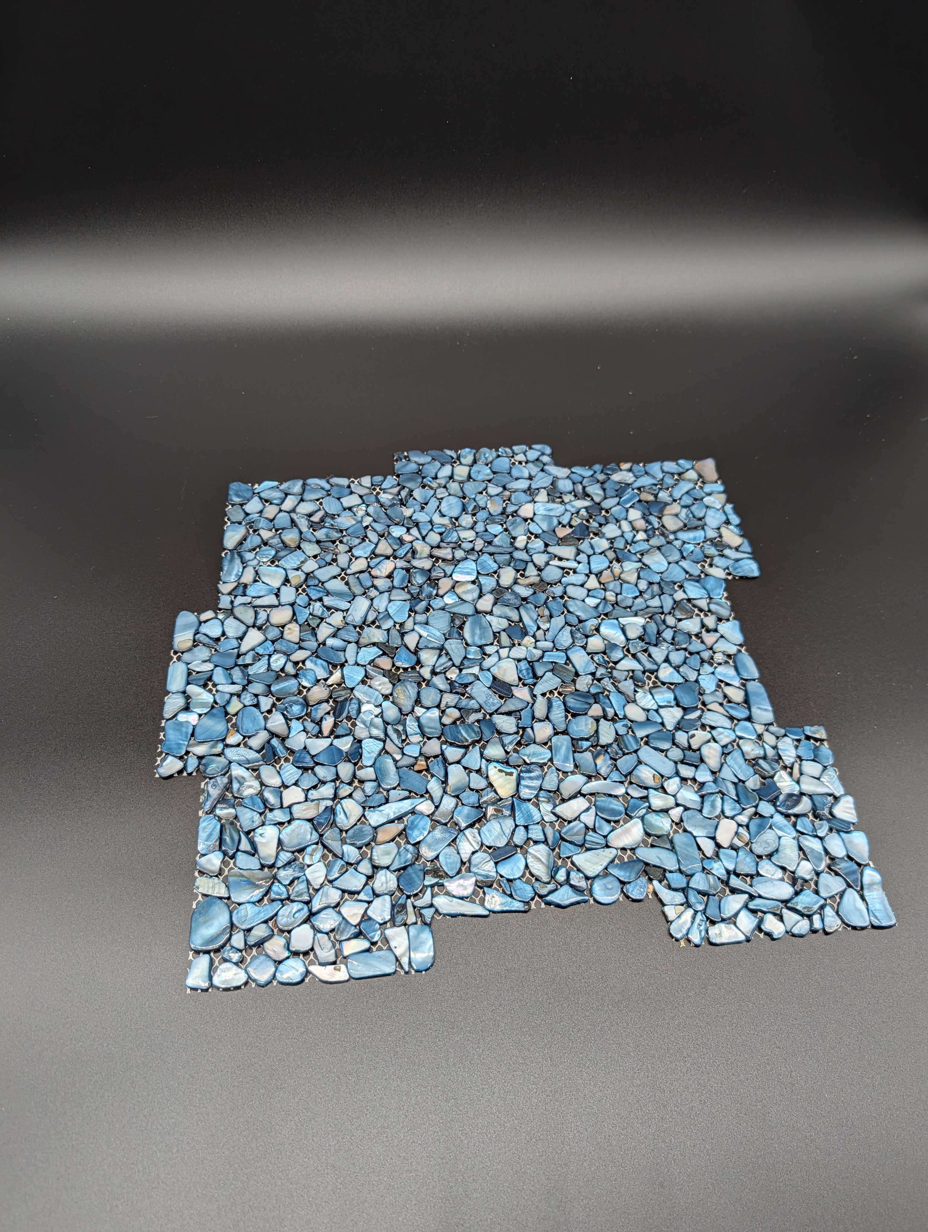 Celestial Pearl Slivers Pebble Mosaic