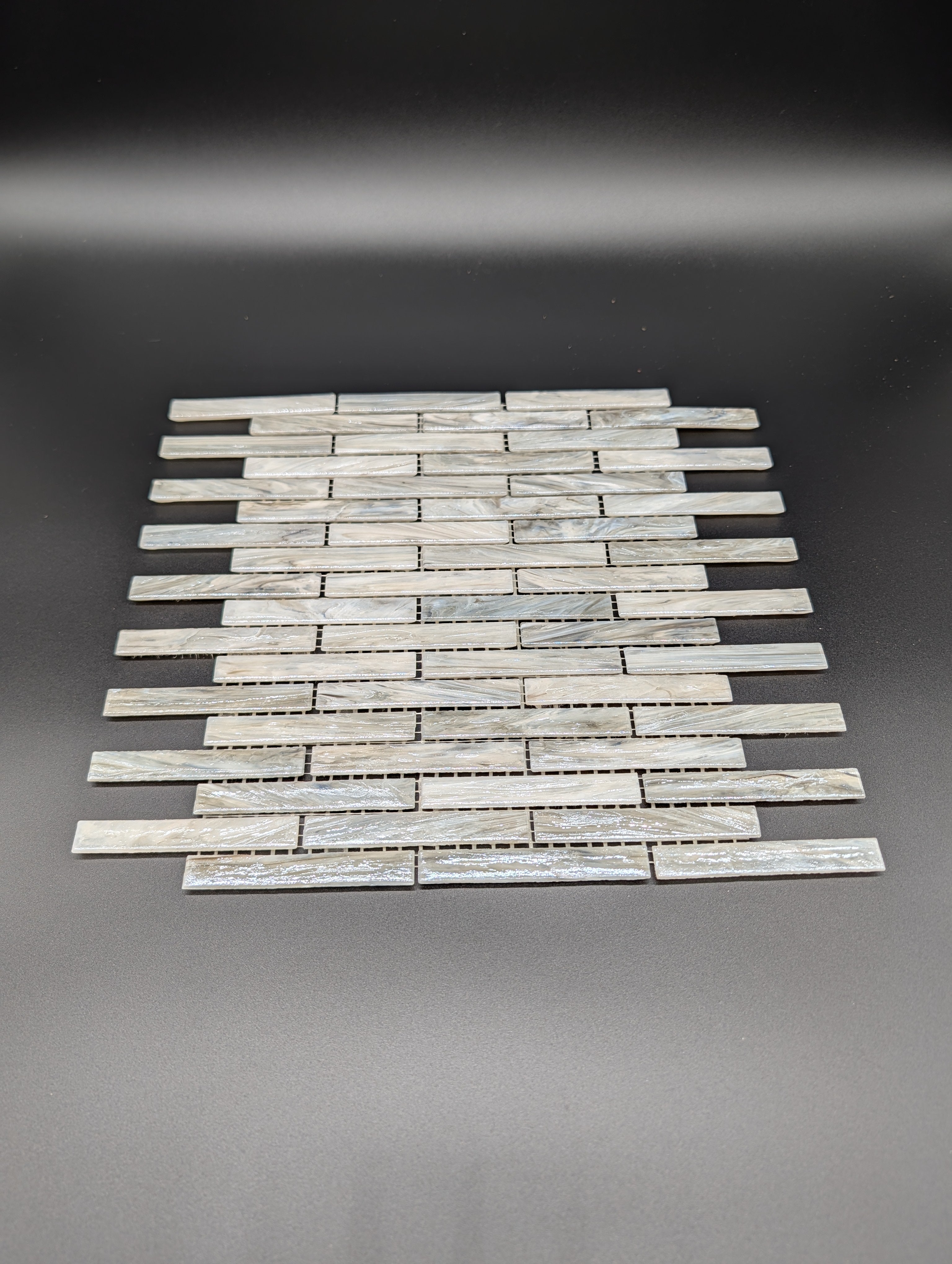 Glassique Beam Sepia Mosaic 12x12 sheet