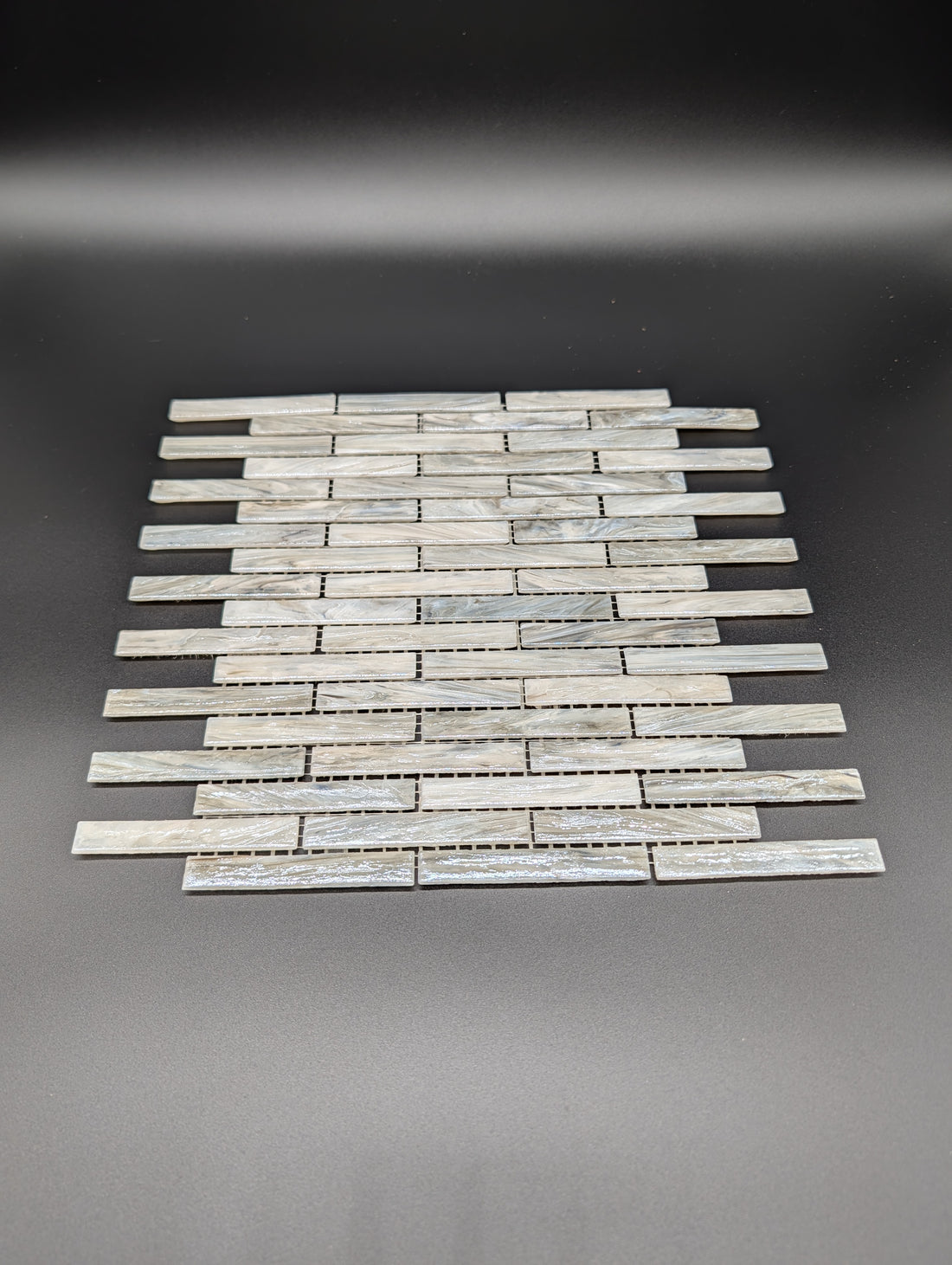 Glassique Beam Sepia Mosaic 12x12 sheet