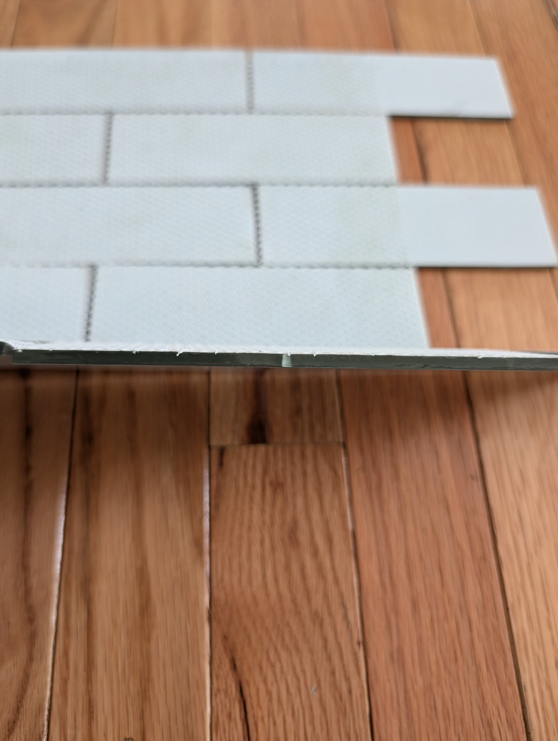 Glass Subway Tile Metropolitan Blue 2x6