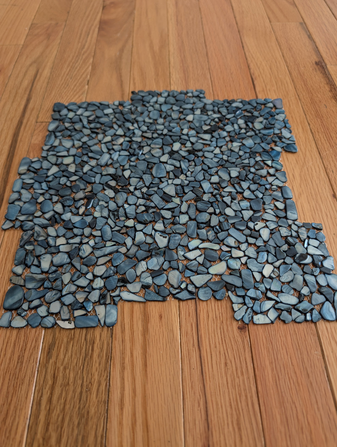 Celestial Pearl Slivers Pebble Mosaic