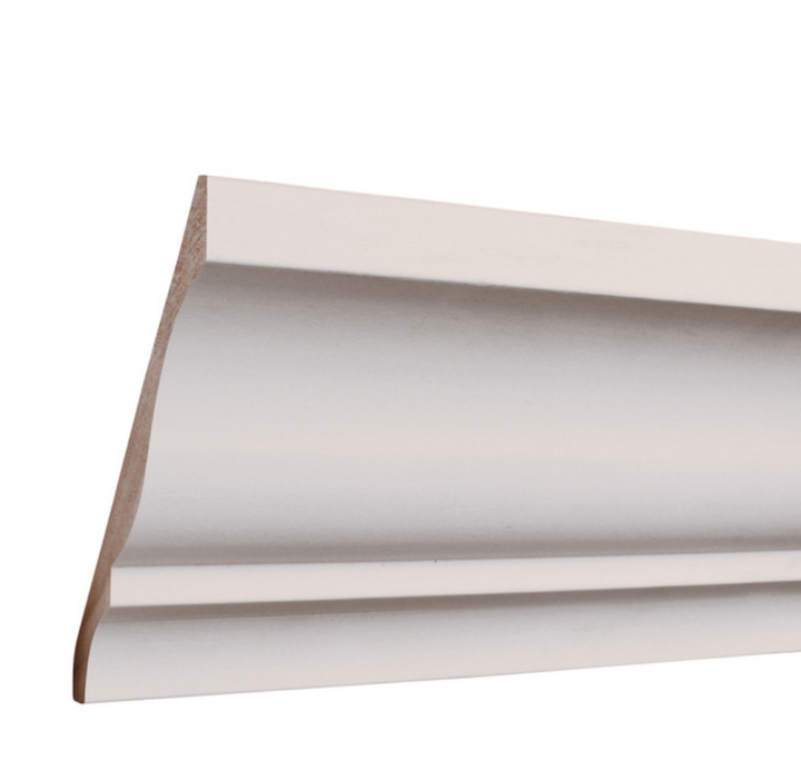 Decorative Trim: Crown Moulding(Primed Poplar) Size: (5-1/4” x 9/16”) x 16’