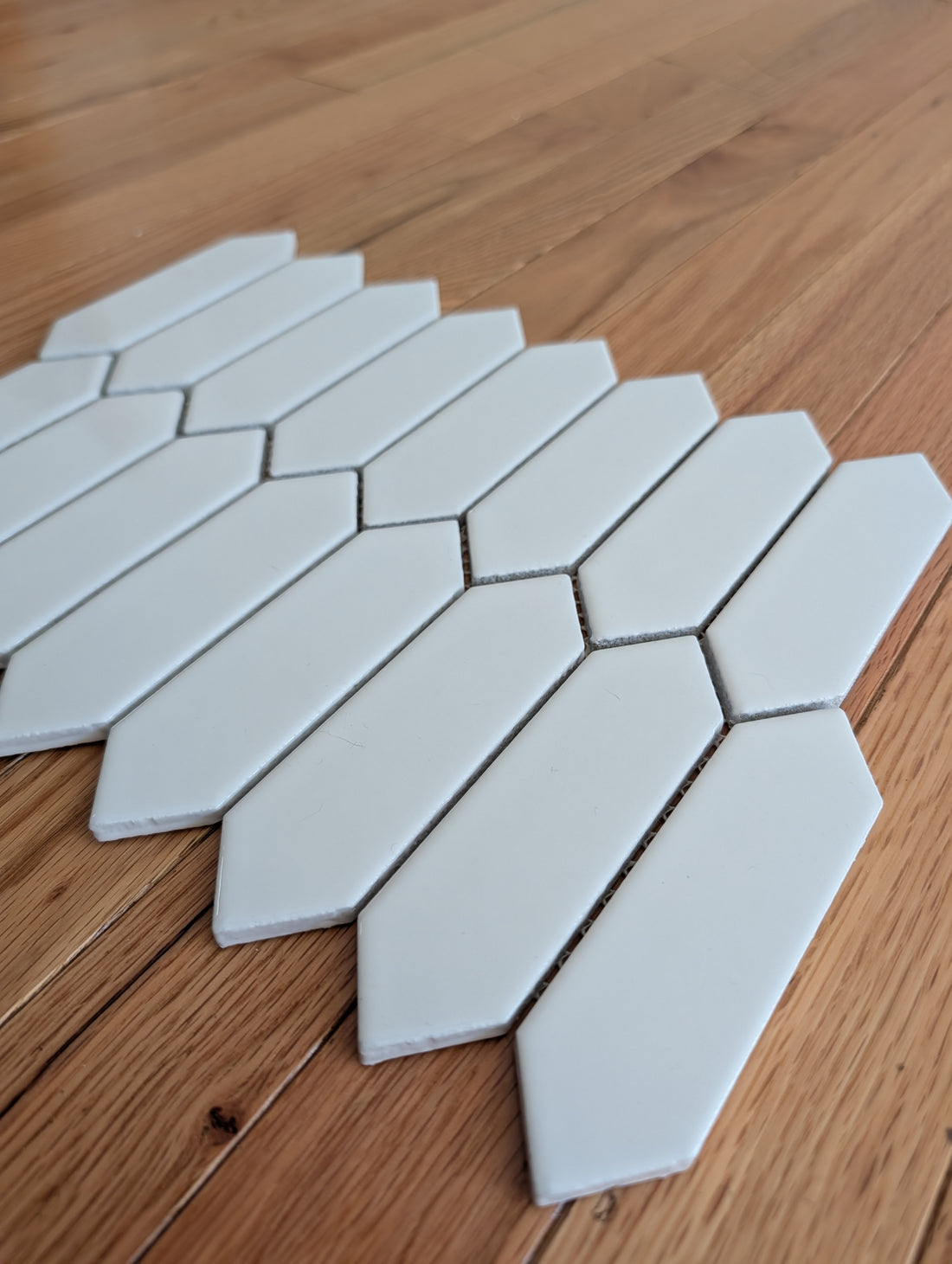 Foundations Picketfence Plaster Glossy Ceramic 10x14