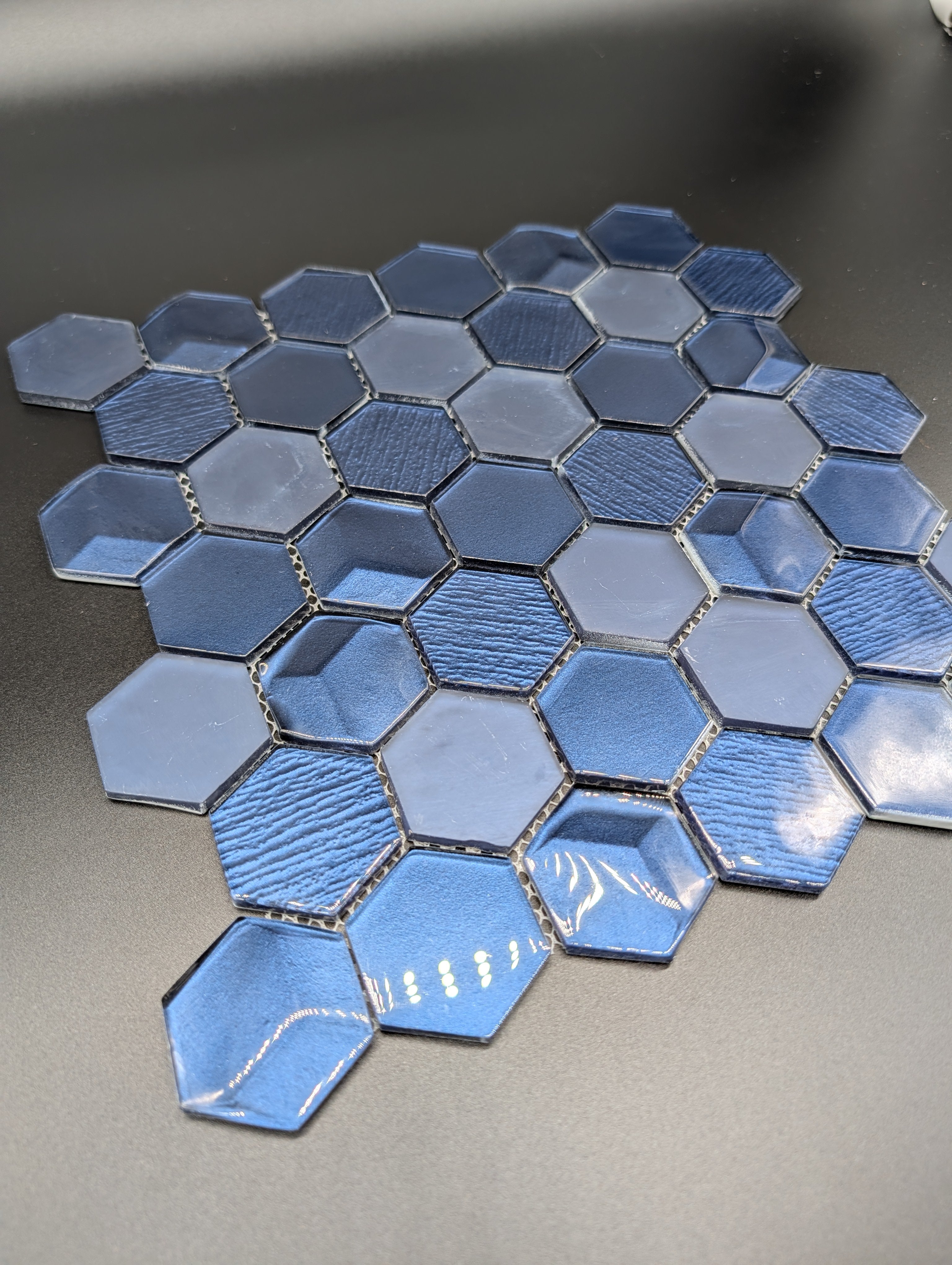 Monet Magic Marina Mosaic 2" Hex