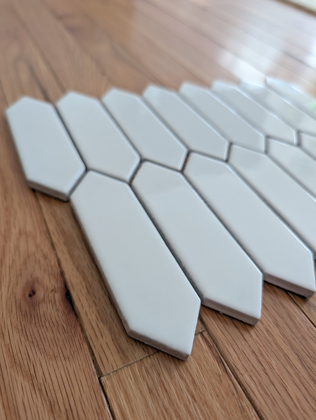 Foundations Picketfence Plaster Glossy Ceramic 10x14