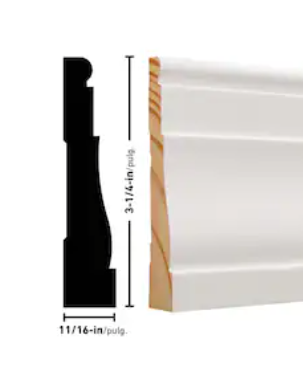 PFJ PMD casing, colonial E2E

11/16 X 3-1/4" X 16