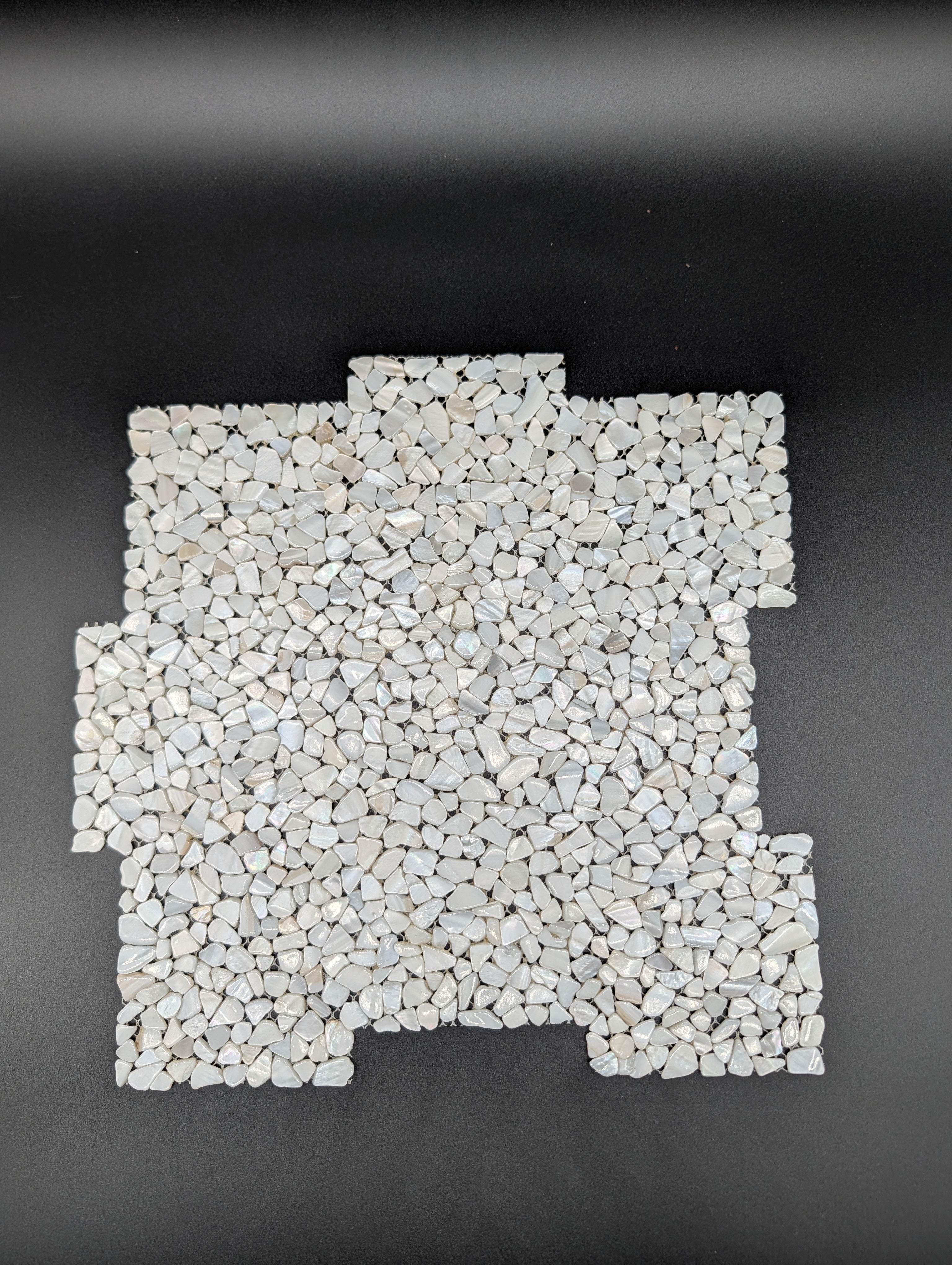 Pearl Slivers Pebble Mosaic