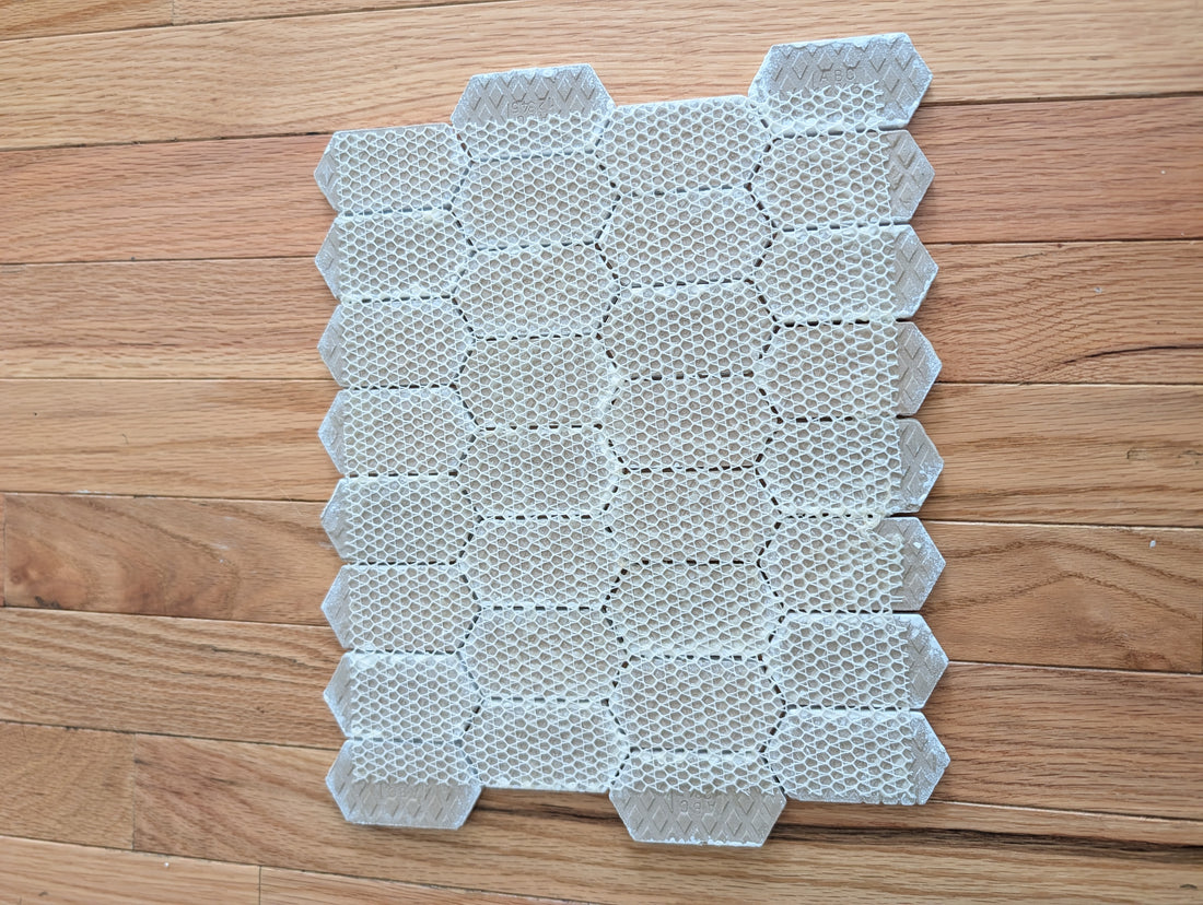 Foundations Framework Plaster Glossy Ceramic 11x13