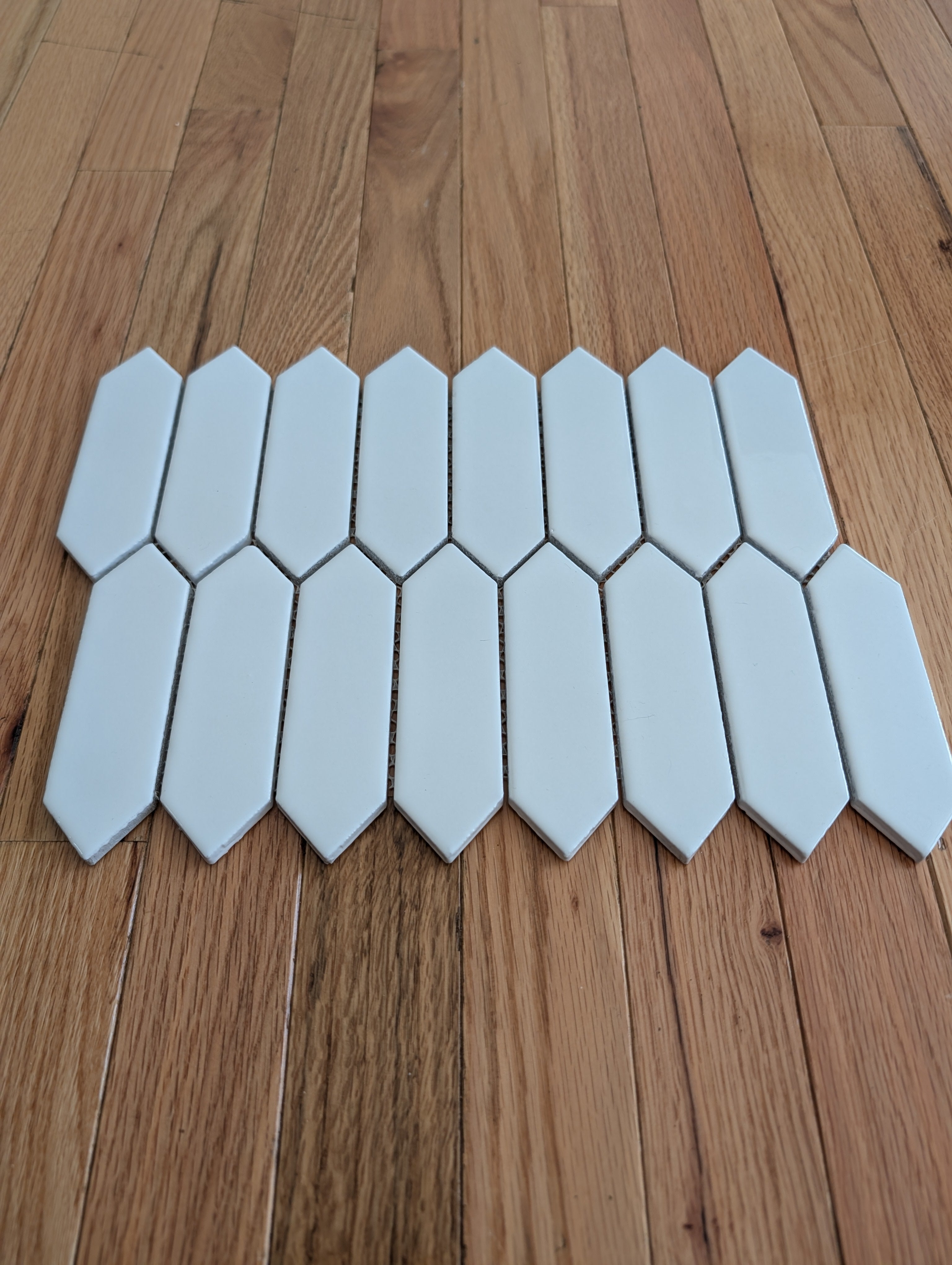 Foundations Picketfence Plaster Glossy Ceramic 10x14