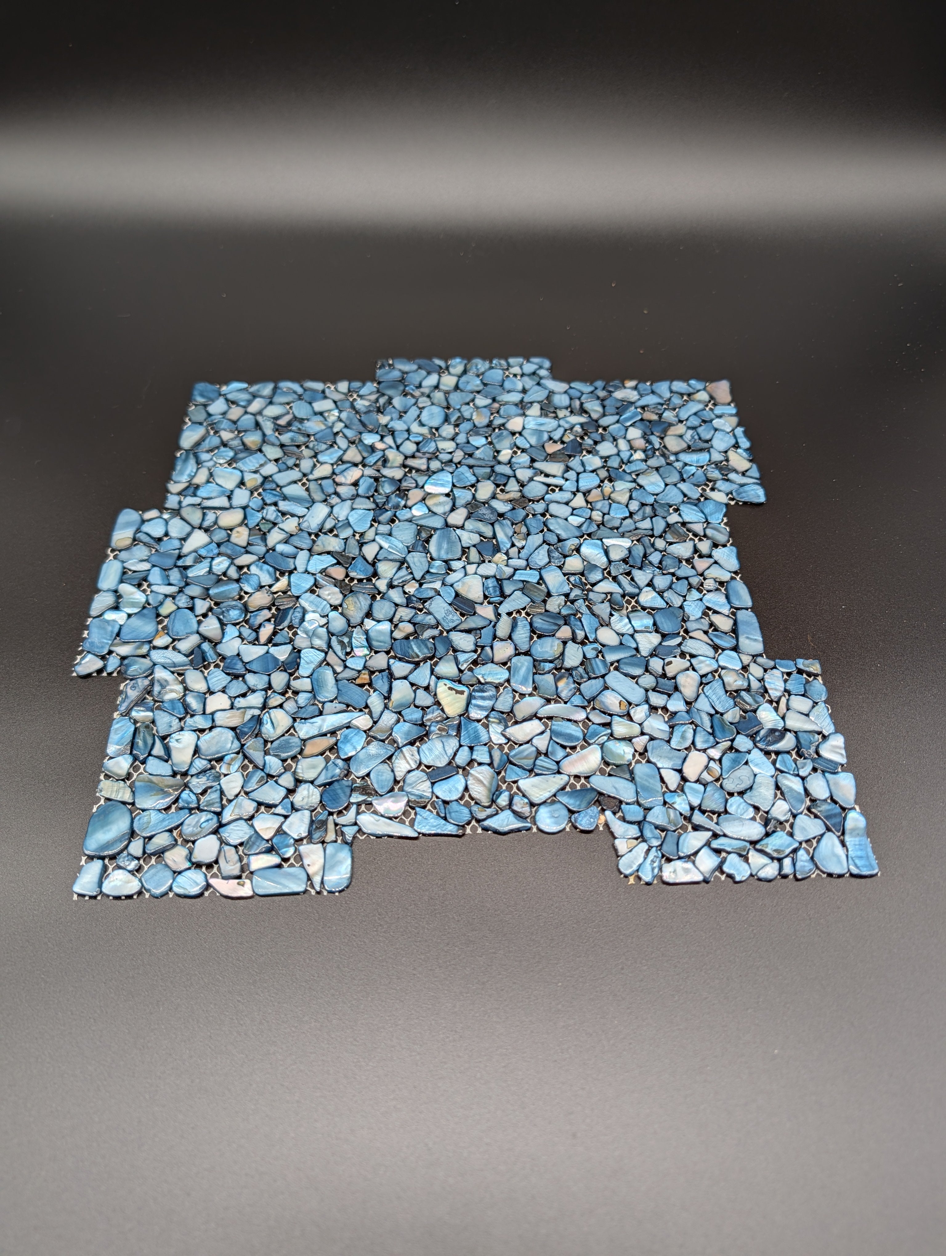 Celestial Pearl Slivers Pebble Mosaic
