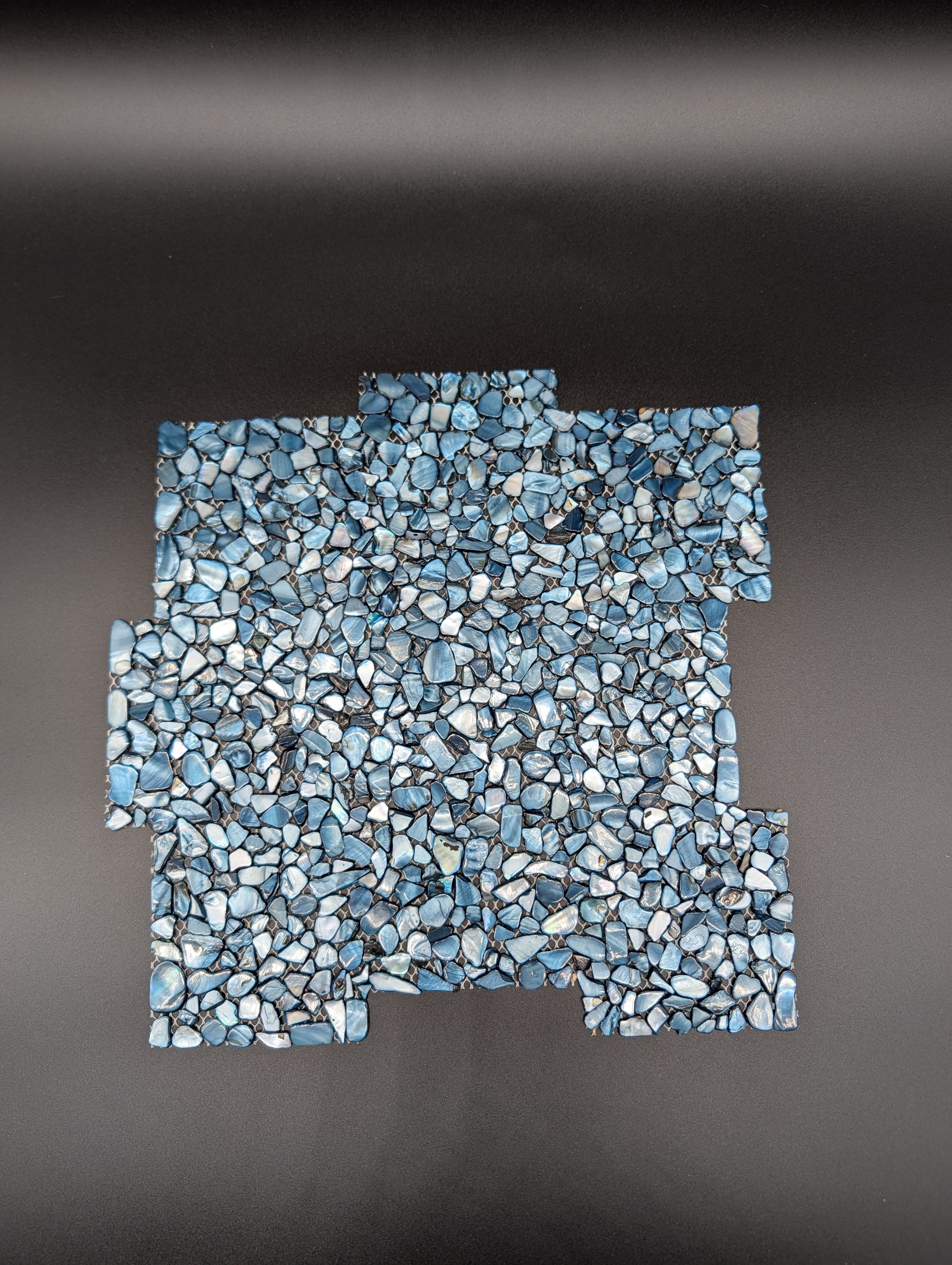 Celestial Pearl Slivers Pebble Mosaic